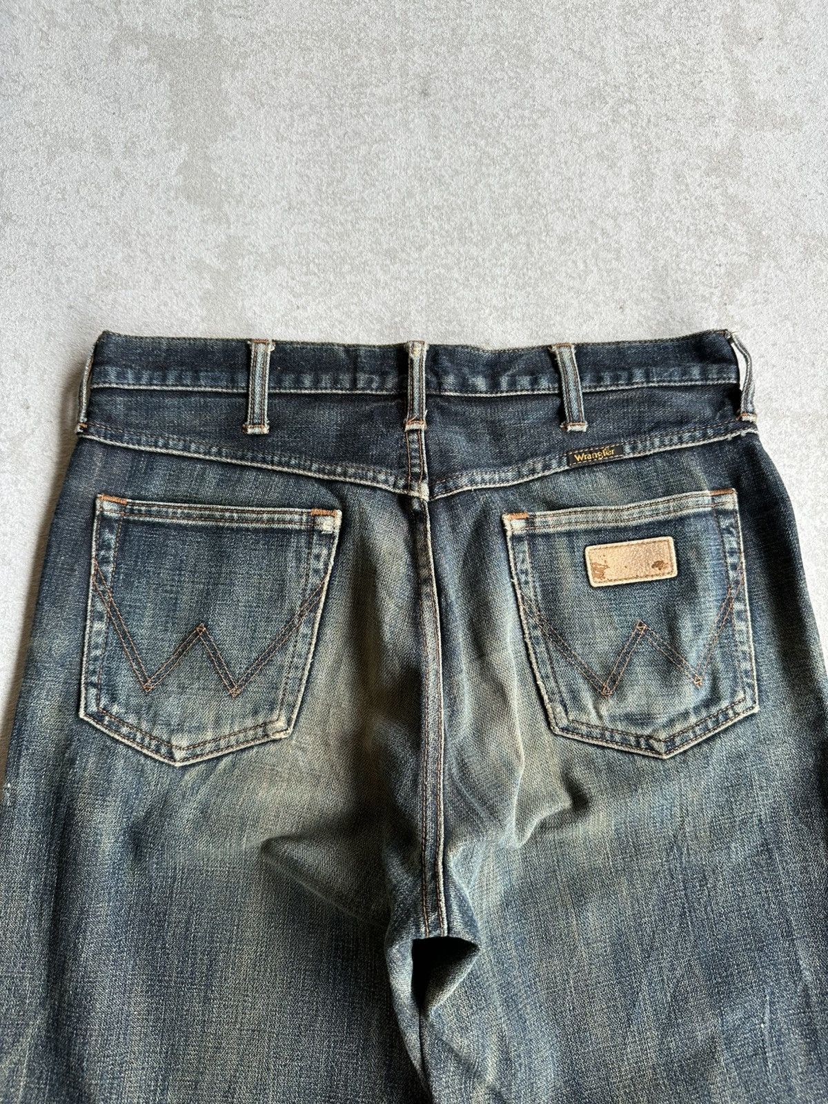 Wrangler W31 L31 🔥🔥 Vintage WRANGLER Jeans Rusty Denim Pants Size US 31 - 13 Thumbnail