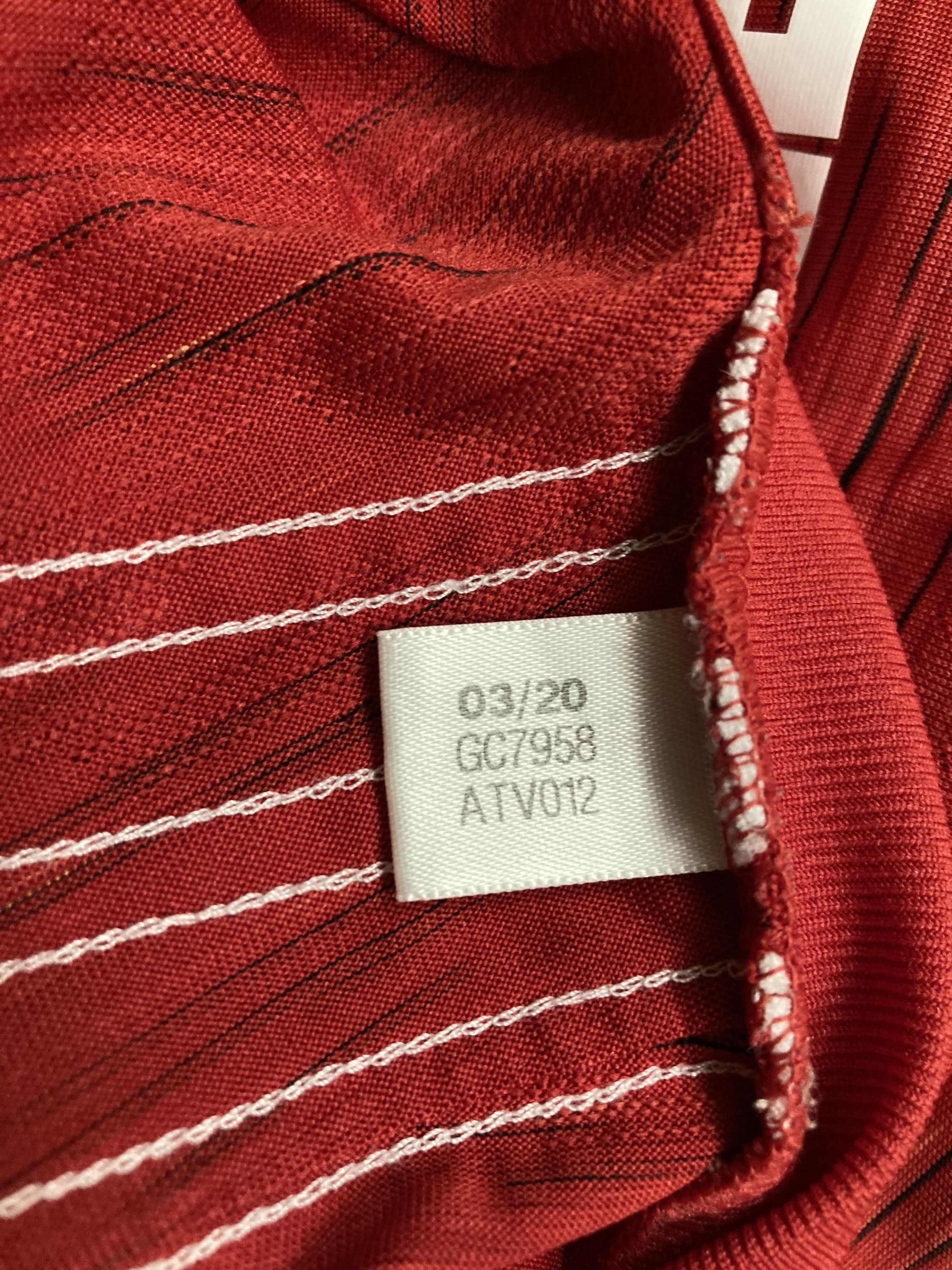 Adidas Adidas Manchester United 2020-2021 Home Jersey Shirt Size US S / EU 44-46 / 1 - 4 Thumbnail