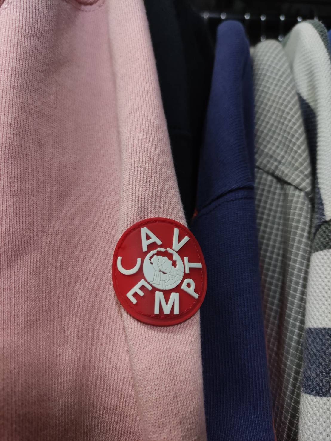 Cav Empt Cav Empy Embroidered Pink Endless Sea Crewneck Size US L / EU 52-54 / 3 - 7 Thumbnail