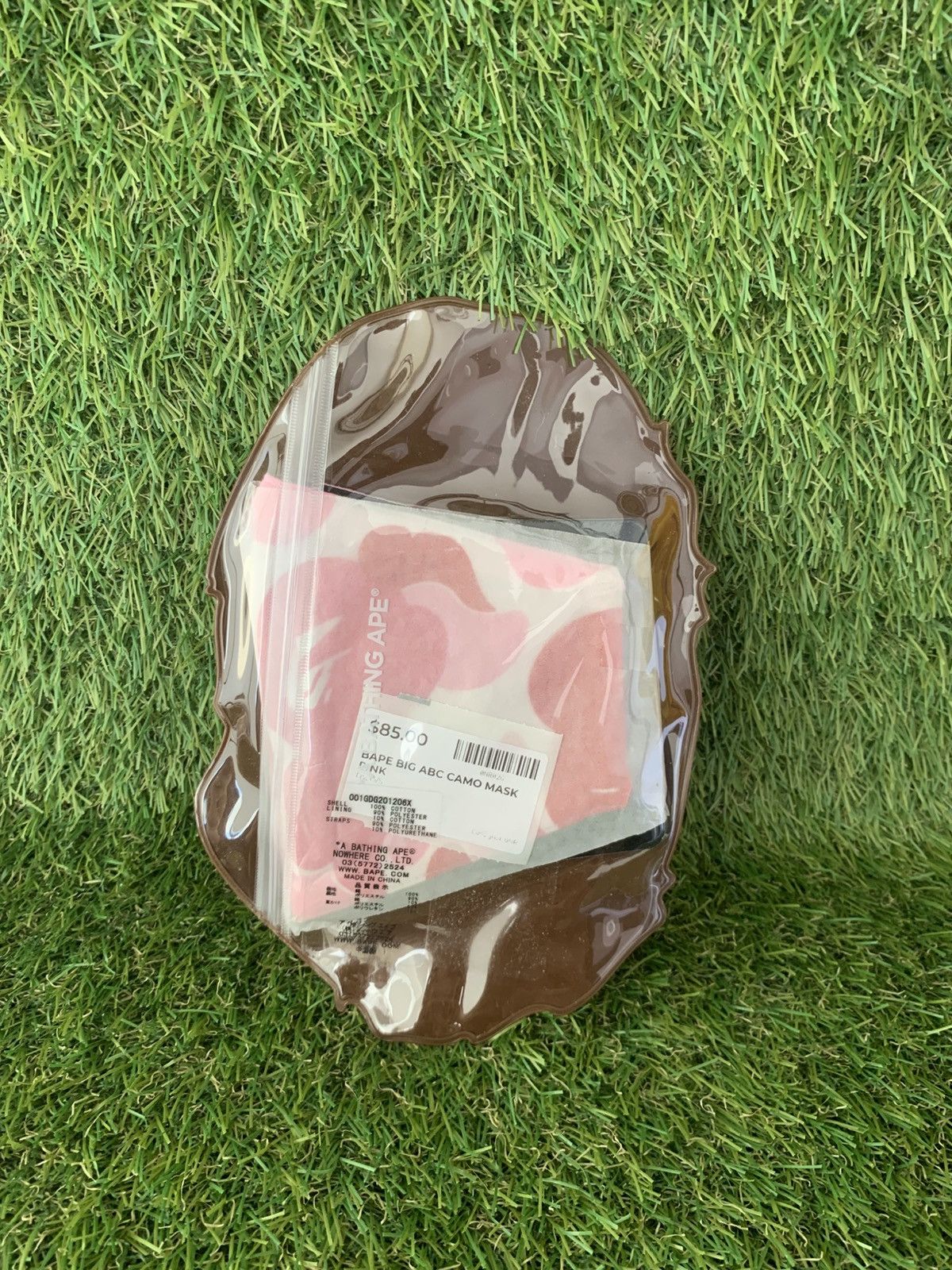 Bape Bape Face Masks ABC Camo "Pink" Size ONE SIZE - 2 Thumbnail