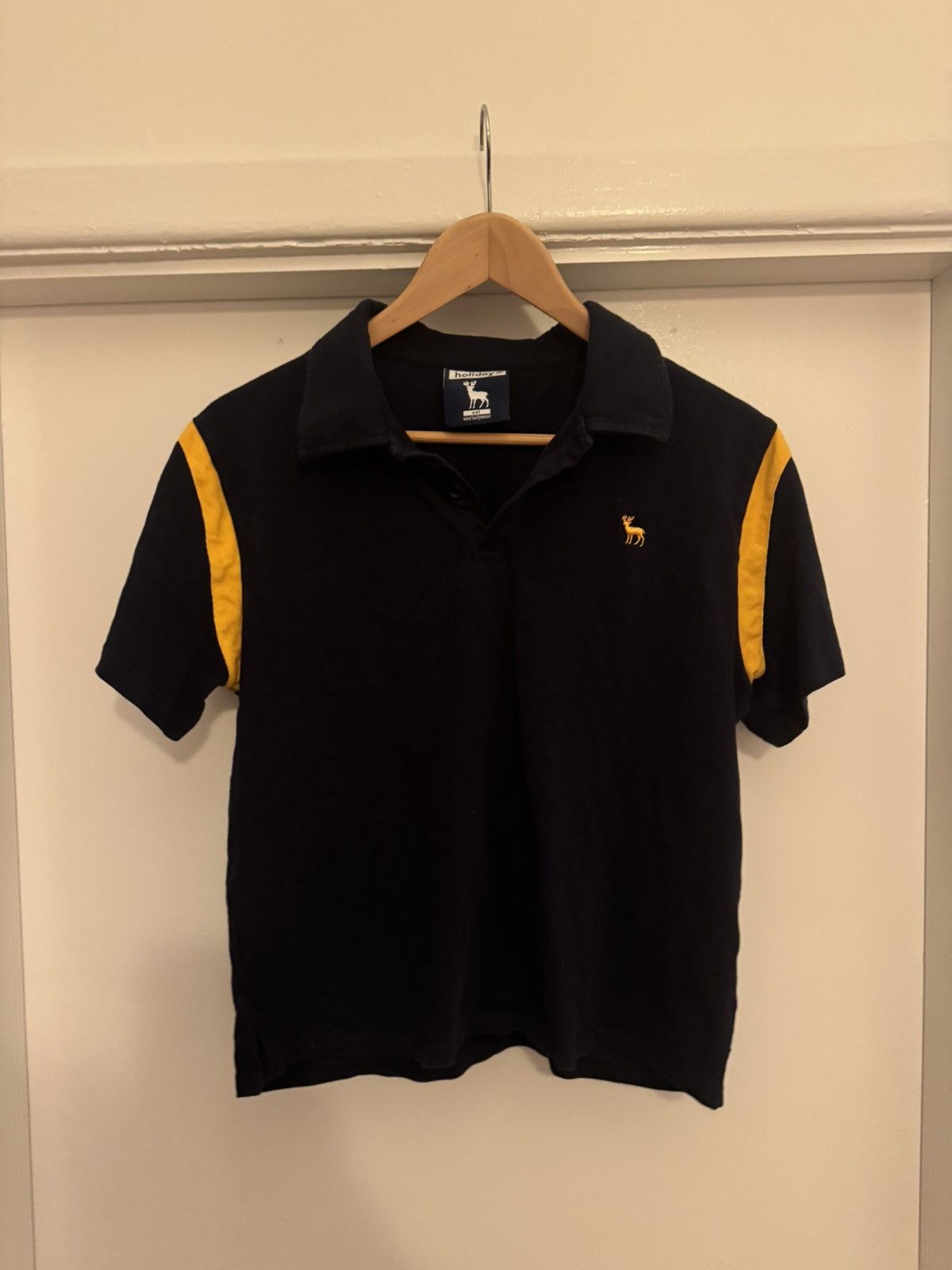 Holiday Brand Holiday Brand Baby Fit Polo Navy and Yellow Size US S / EU 44-46 / 1 - 4 Thumbnail
