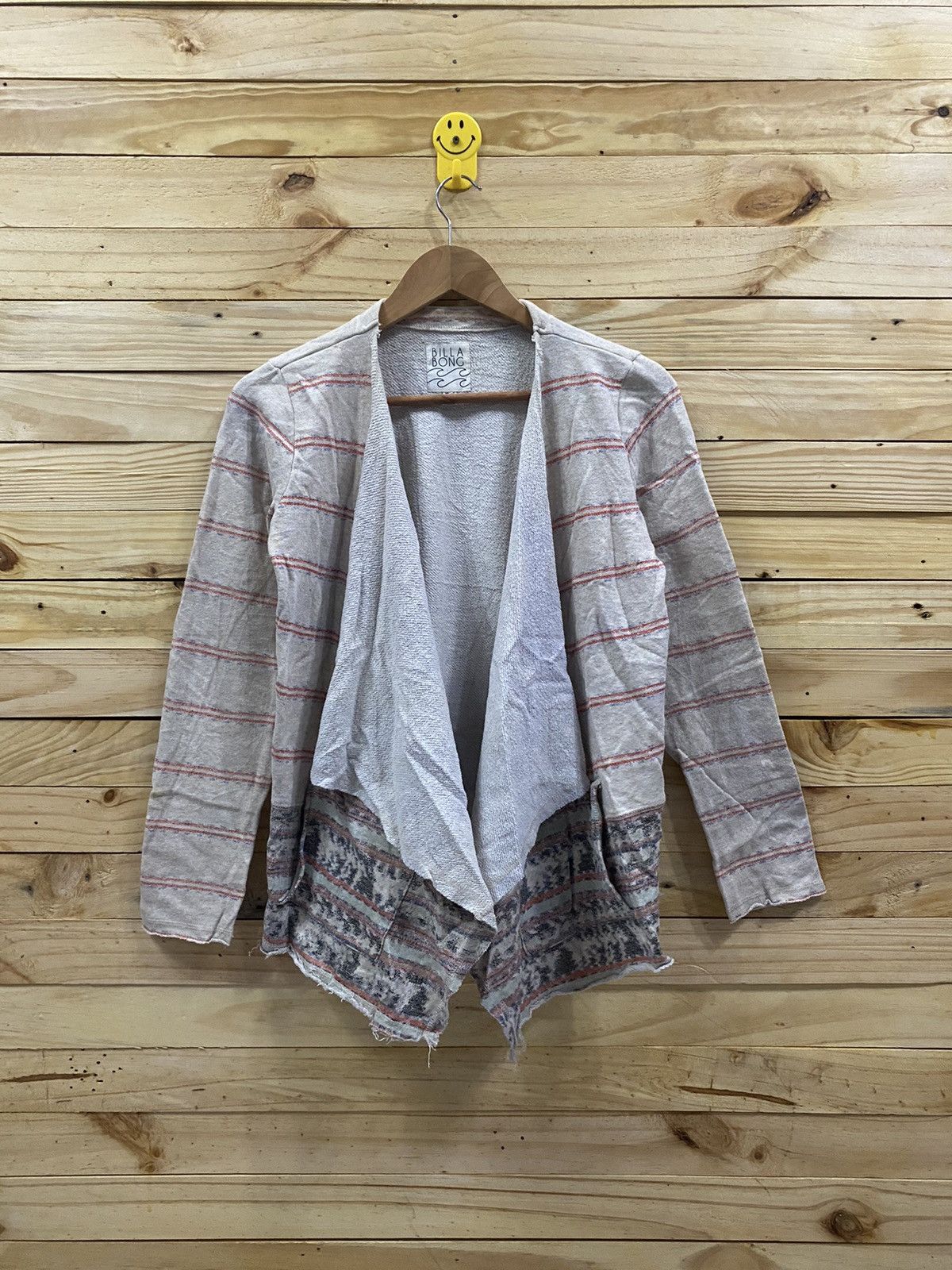 Billabong Billabong no closure stripes jacket Size S / US 4 / IT 40 - 1 Thumbnail