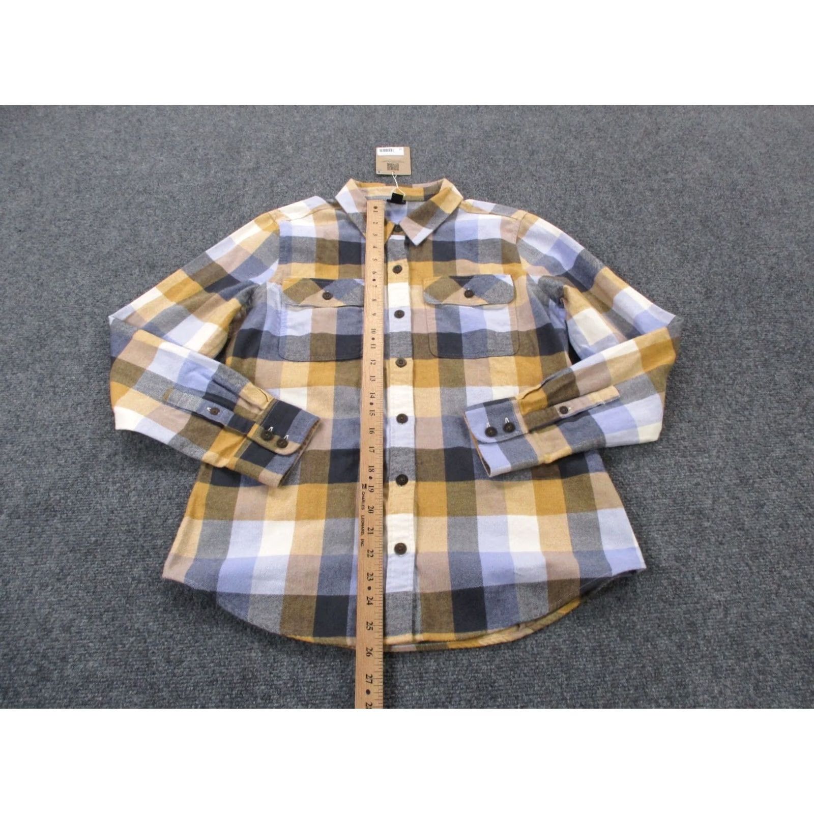 Patagonia Patagonia Shirt Womens S Plaid Organic Cotton Fjord Flannel Work Casual 42405 Size S / US 4 / IT 40 - 3 Thumbnail