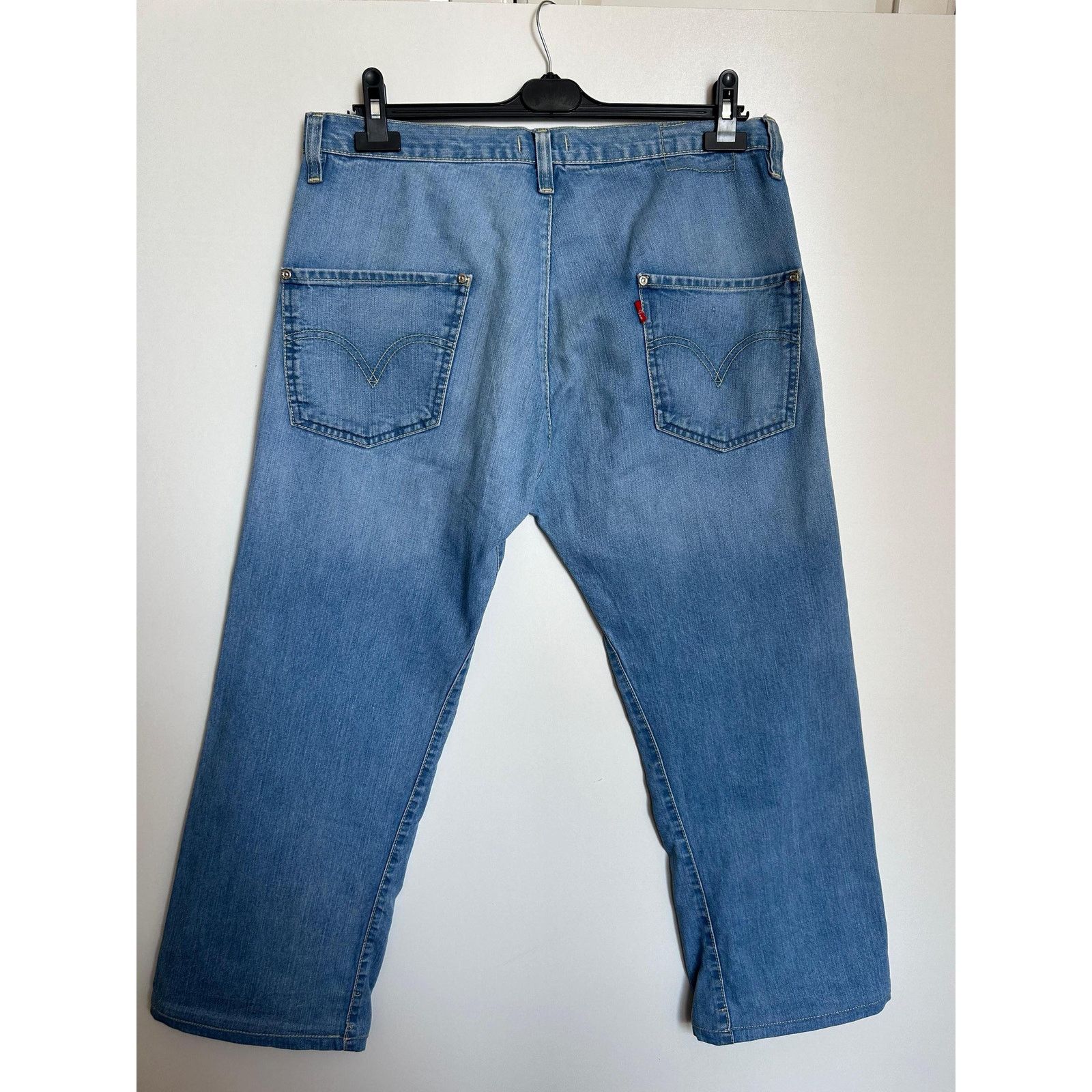 Levi's Levi's Engineered W34 - Wide Leg Twisted Seam Y2K Jeans Size US 34 / EU 50 - 4 Thumbnail
