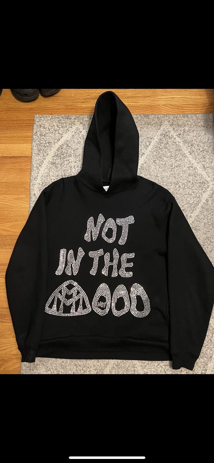 murd333r.fm Mood Swings Rhinestone Hoodie Size US M / EU 48-50 / 2 - 1 Thumbnail