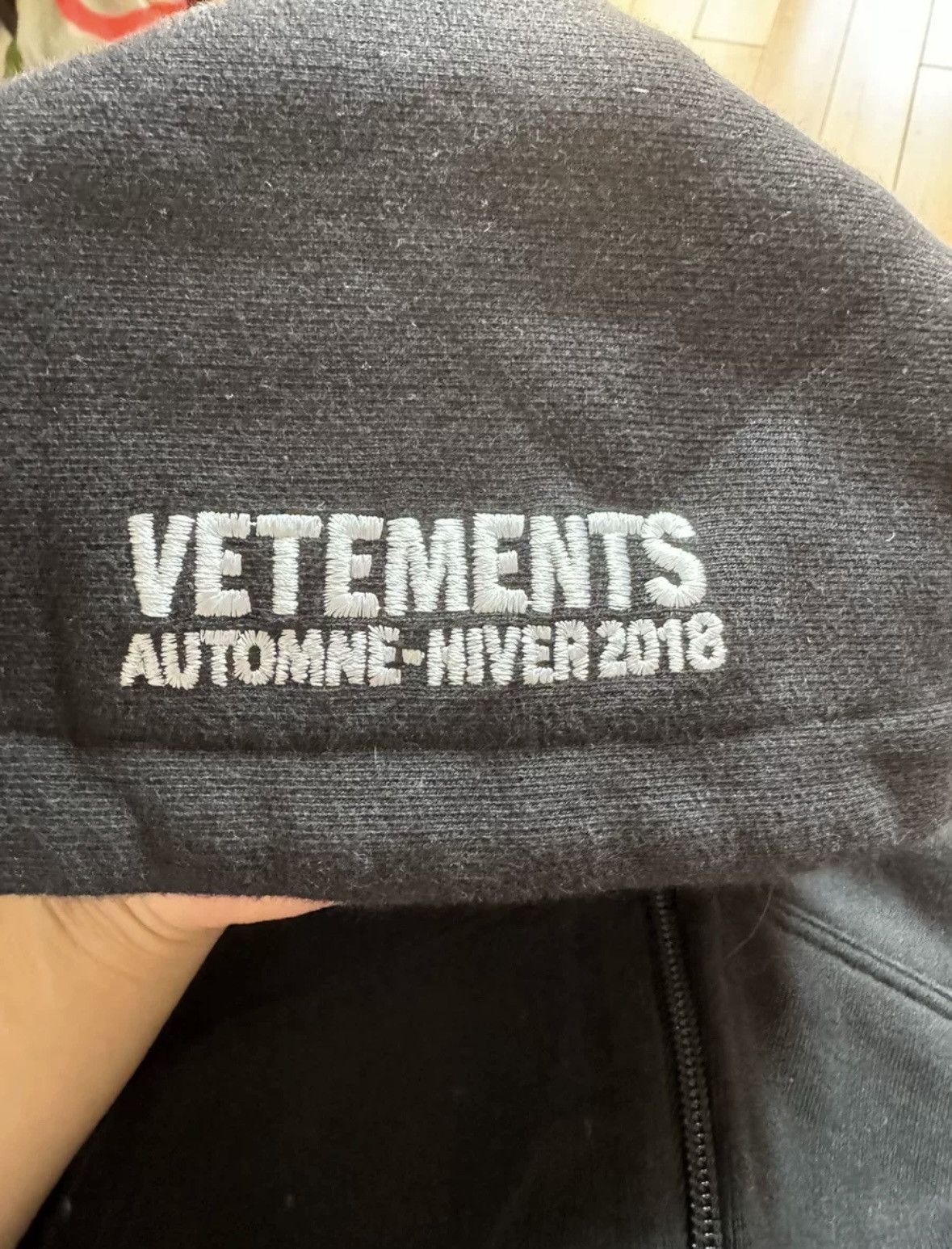 Vetements Vetements 18 patchwork hoodie Size US S / EU 44-46 / 1 - 2 Thumbnail