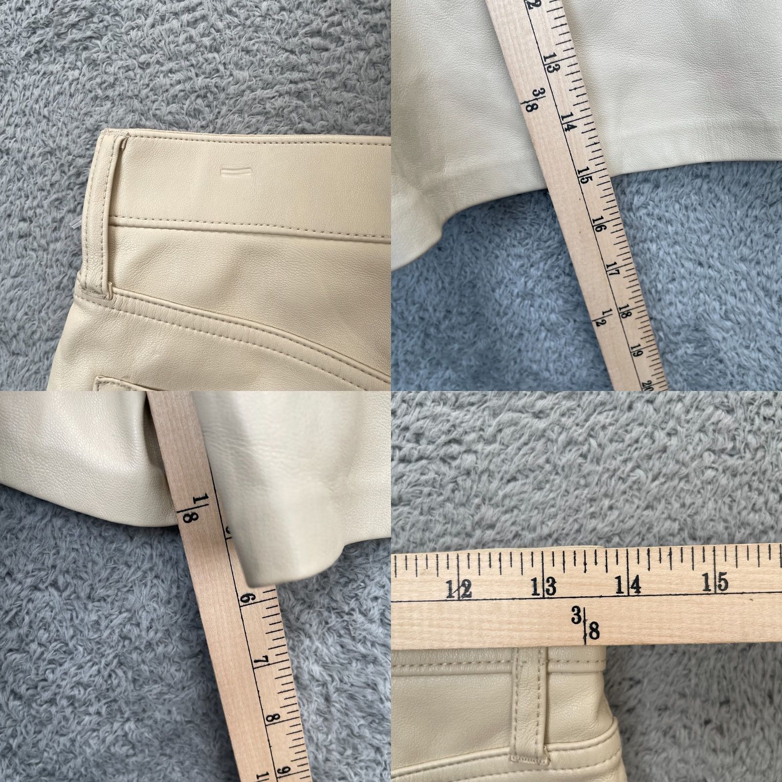 Abercrombie & Fitch VINTAGE Abercrombie & Fitch Shorts Womens 26 Beige High Rise Lined 5-Pocket Chino City Preppy Casual Size 28" / US 6 / IT 42 - 8 Thumbnail