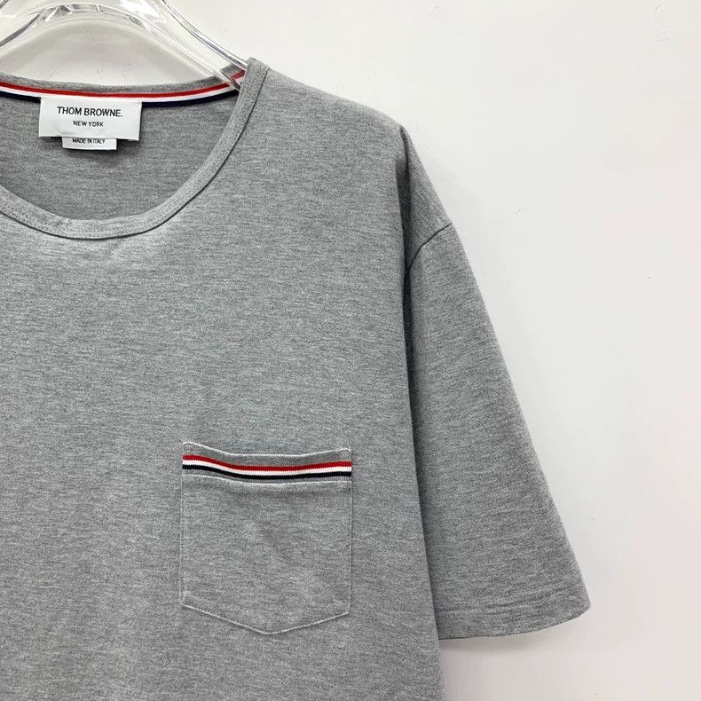 Thom Browne Thom Browne Round collar short sleeves Size US XL / EU 56 / 4 - 3 Thumbnail
