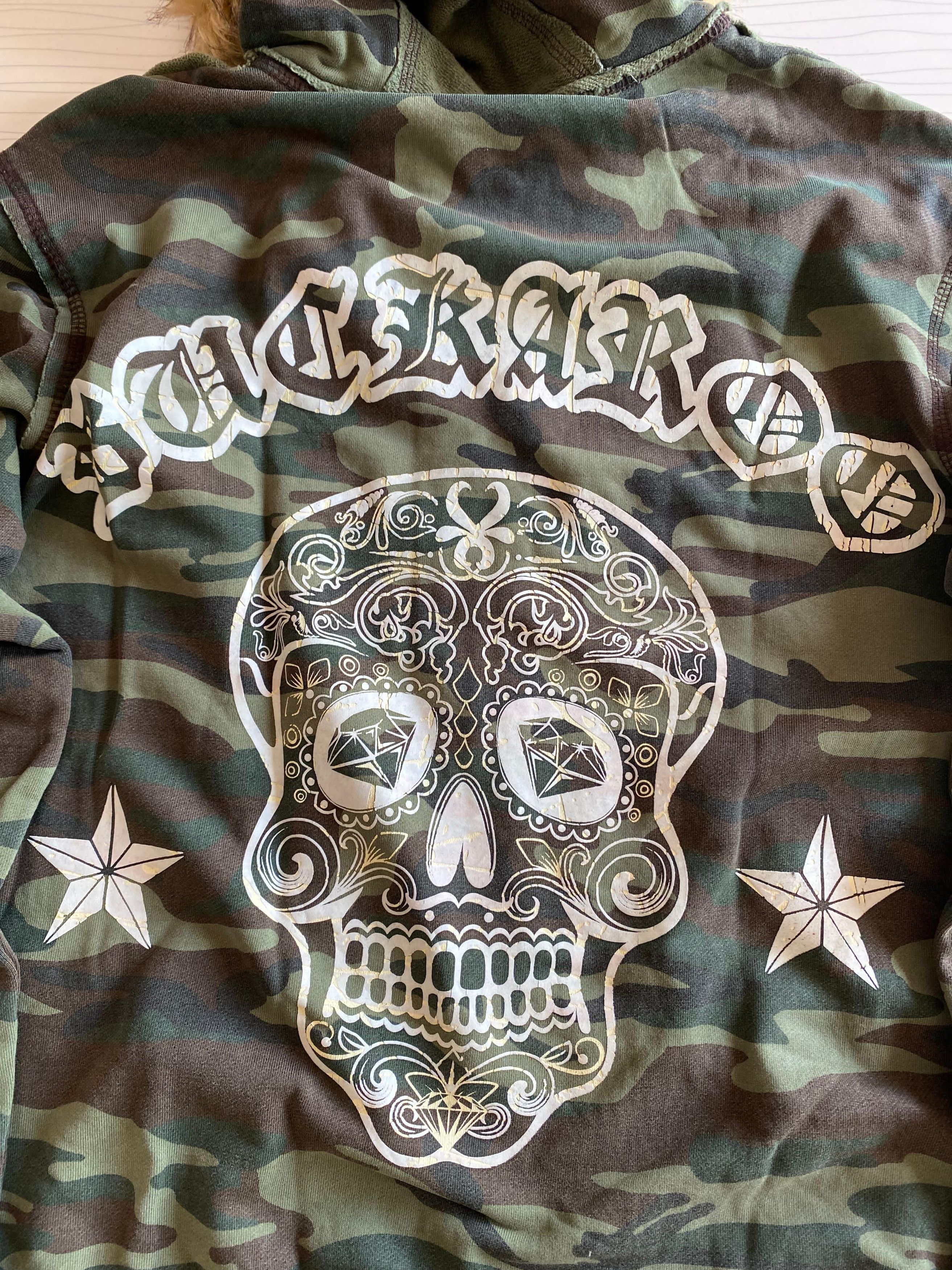 Hysteric Glamour Camouflage Jacket Buckaroo Skull Fur Hoodie Lgb style Size US L / EU 52-54 / 3 - 3 Thumbnail