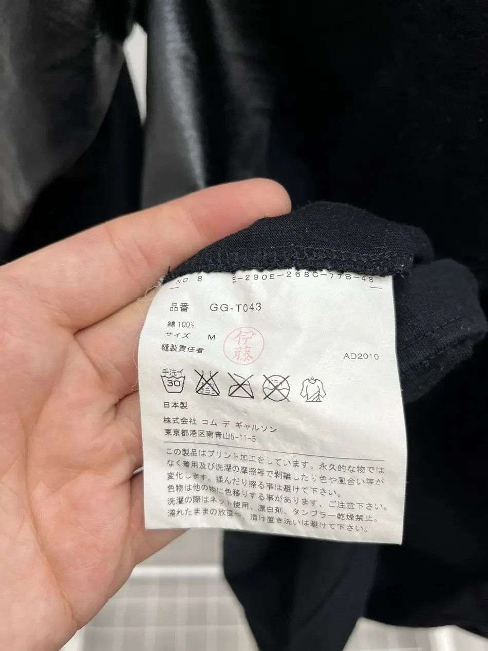 Comme des Garcons Comme des Garcons AW2010 Long Sleeve T-Shirt Size M / US 6-8 / IT 42-44 - 4 Thumbnail