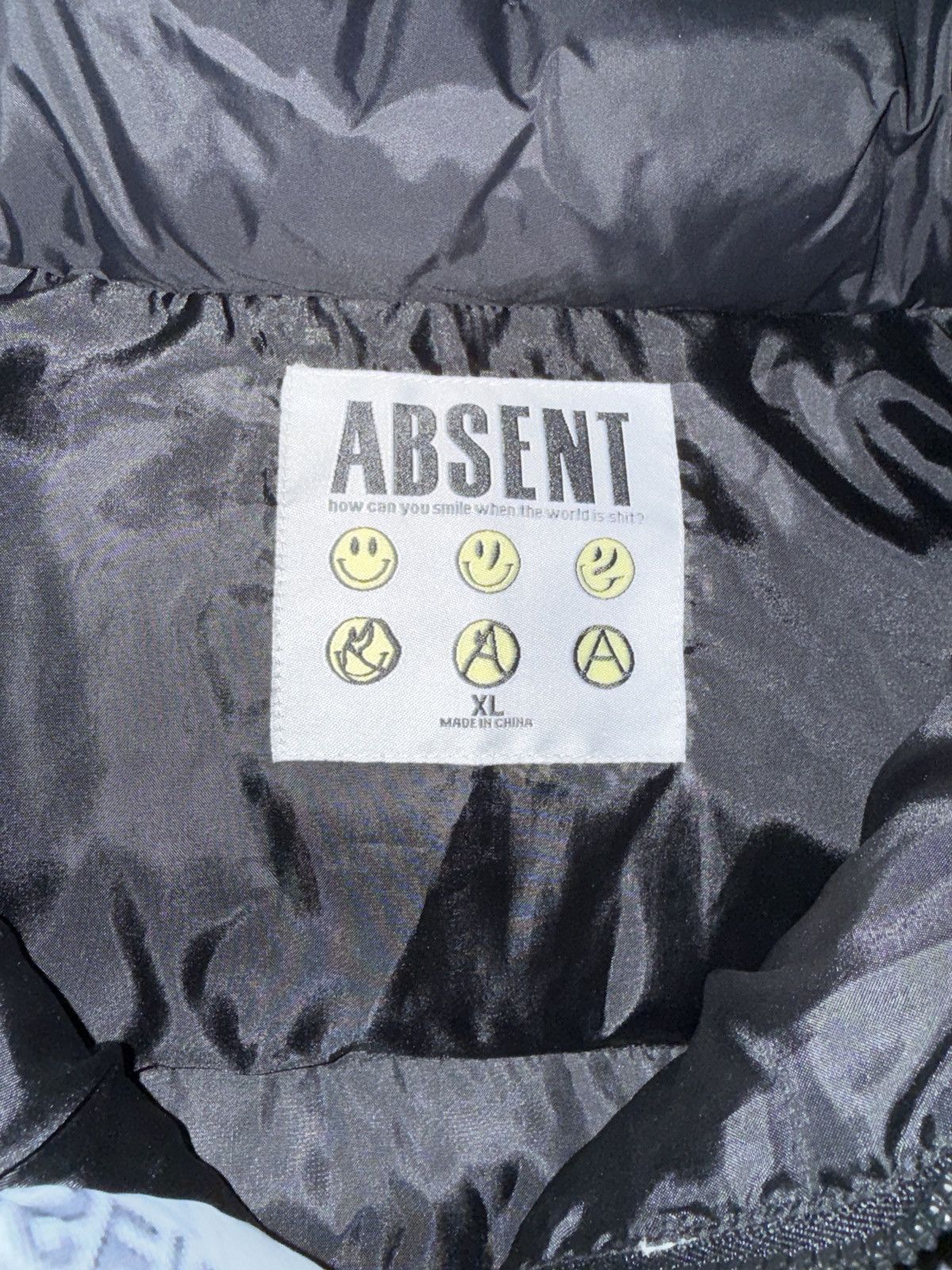 Absent Absent Moshpit Puffer Jacket Size US XL / EU 56 / 4 - 3 Thumbnail