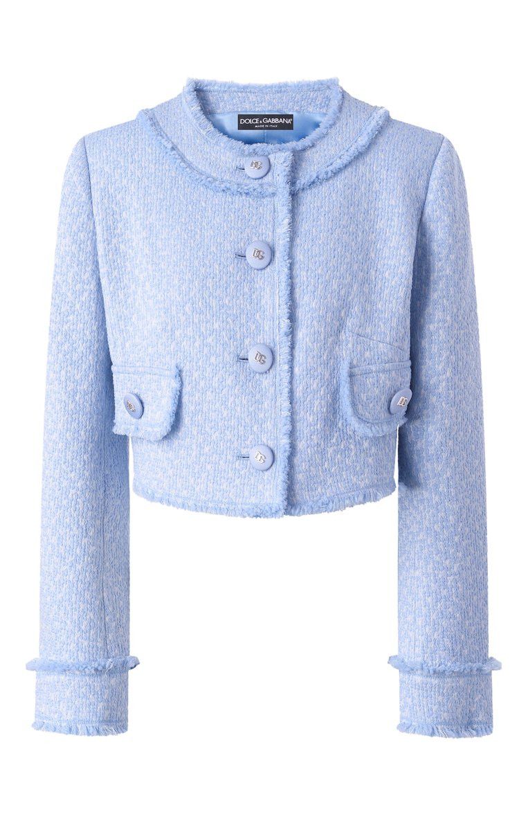Dolce & Gabbana o1y0825 Jacket in Sky Blue Size XL / US 12-14 / IT 48-50 - 1 Thumbnail