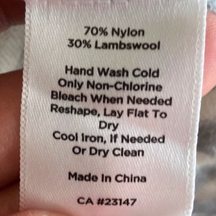 Talbots Talbots Womens Sweater White Gray Striped Open Front Cardigan Lambs Wool Blend L Knit Style Cardigan Women Open Front Knitwear Casual Formal Workwear Size L / US 10 / IT 46 - 7 Thumbnail