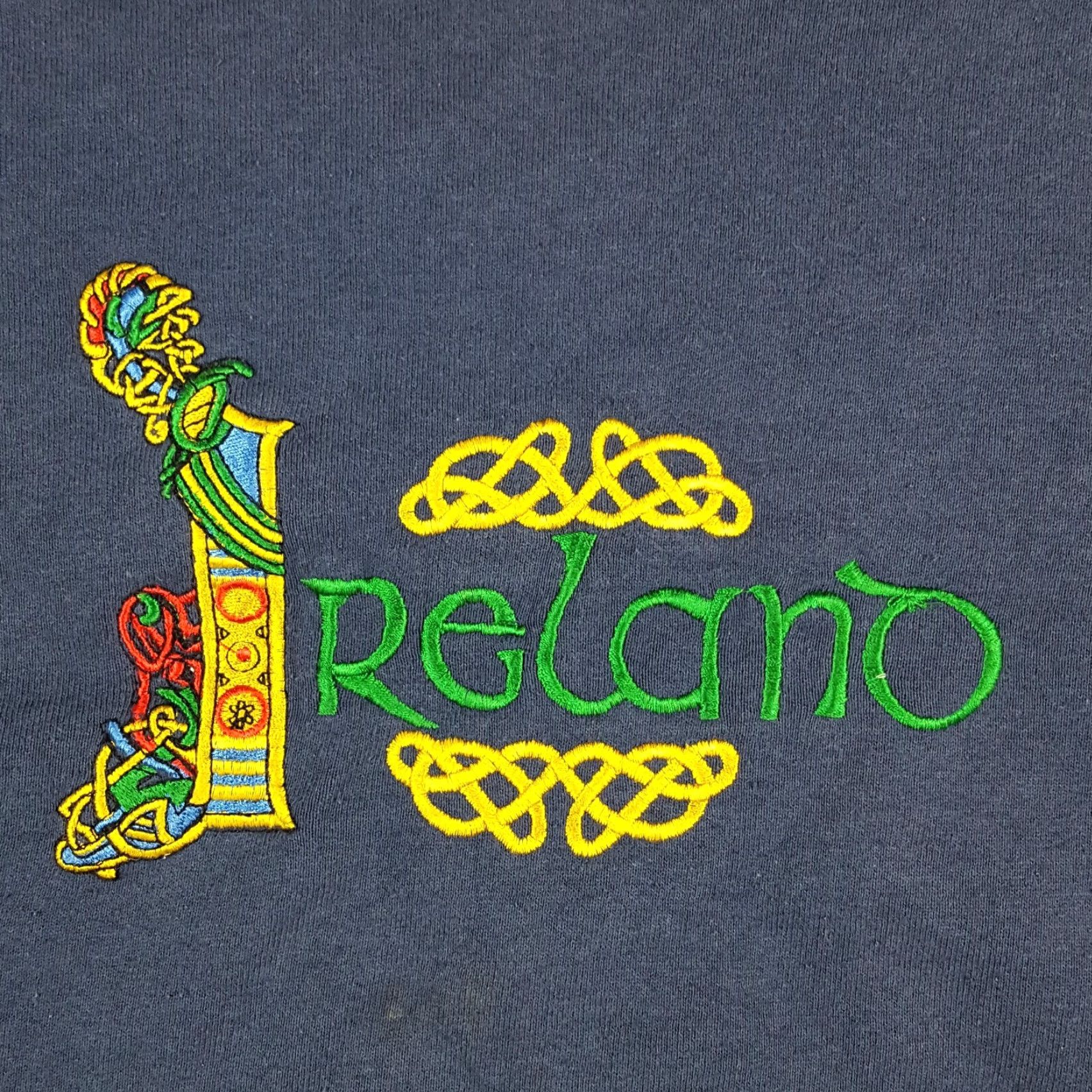 Vintage Vintage Ireland Faded Raglan Sleeve Size XL Pullover Crewneck Sweatshirt 90s Size US XL / EU 56 / 4 - 3 Thumbnail