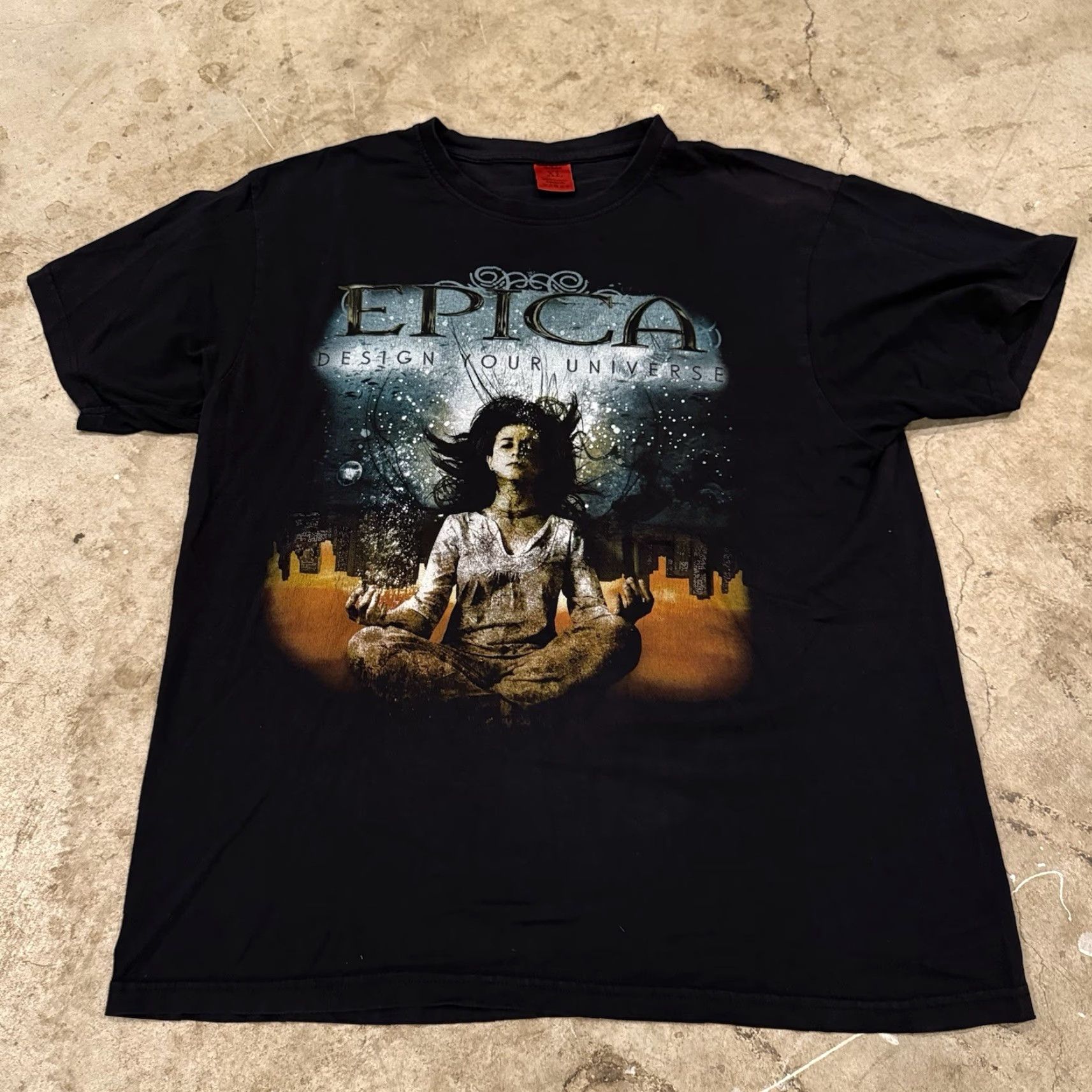 Vintage VINTAGE Epica Design Your Universe Double Sided Band Metal T-Shirt XL Size US XL / EU 56 / 4 - 2 Thumbnail