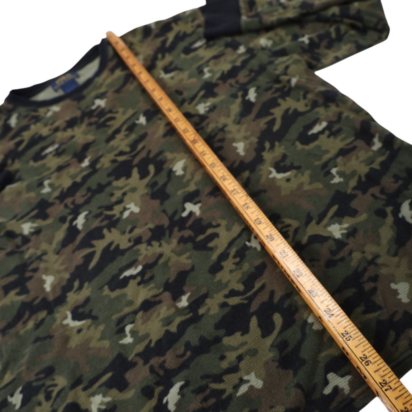 Polo Ralph Lauren Polo Ralph Lauren Camo Thermal Shirt Size US XXL / EU 58 / 5 - 7 Thumbnail