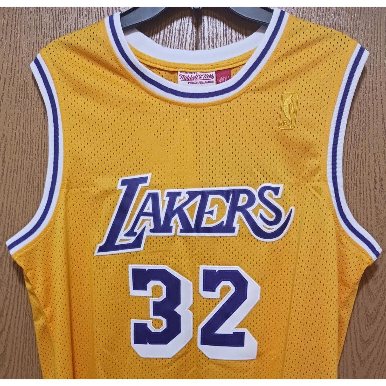 Mitchell & Ness Magic Johnson (Mitchell/Ness)-(Lakers)-(1984-85)-$100 Size ONE SIZE - 5 Thumbnail