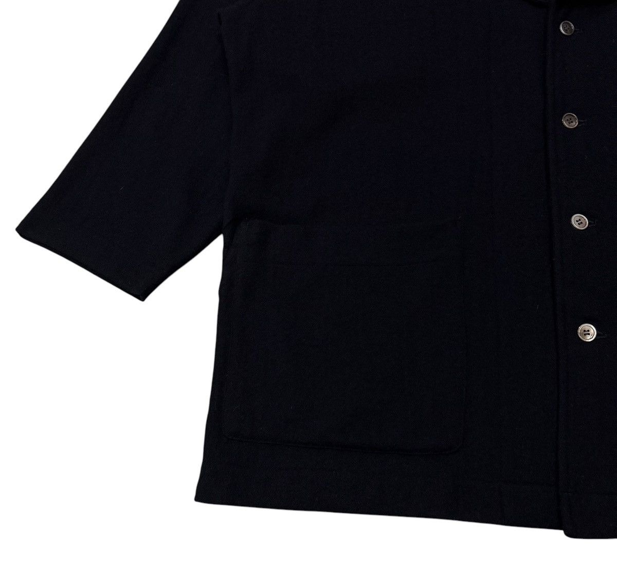 Comme des Garcons Vintage 90’s Robe De Chambre CDG Wool Buttons Jacket Size US XL / EU 56 / 4 - 4 Thumbnail