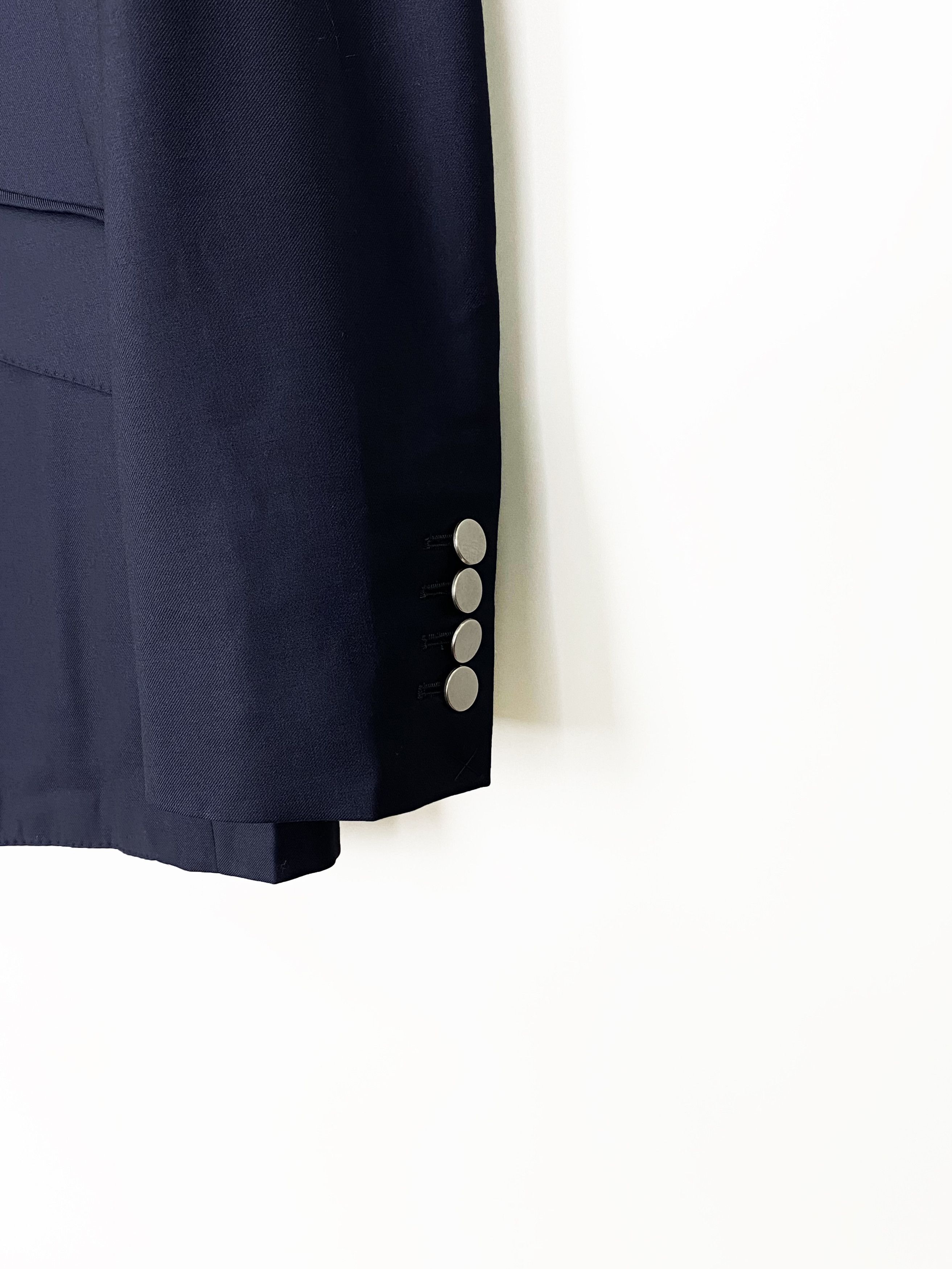 Hackett Hackett Wool Navy Blazer Size 42R Size 42R - 4 Thumbnail