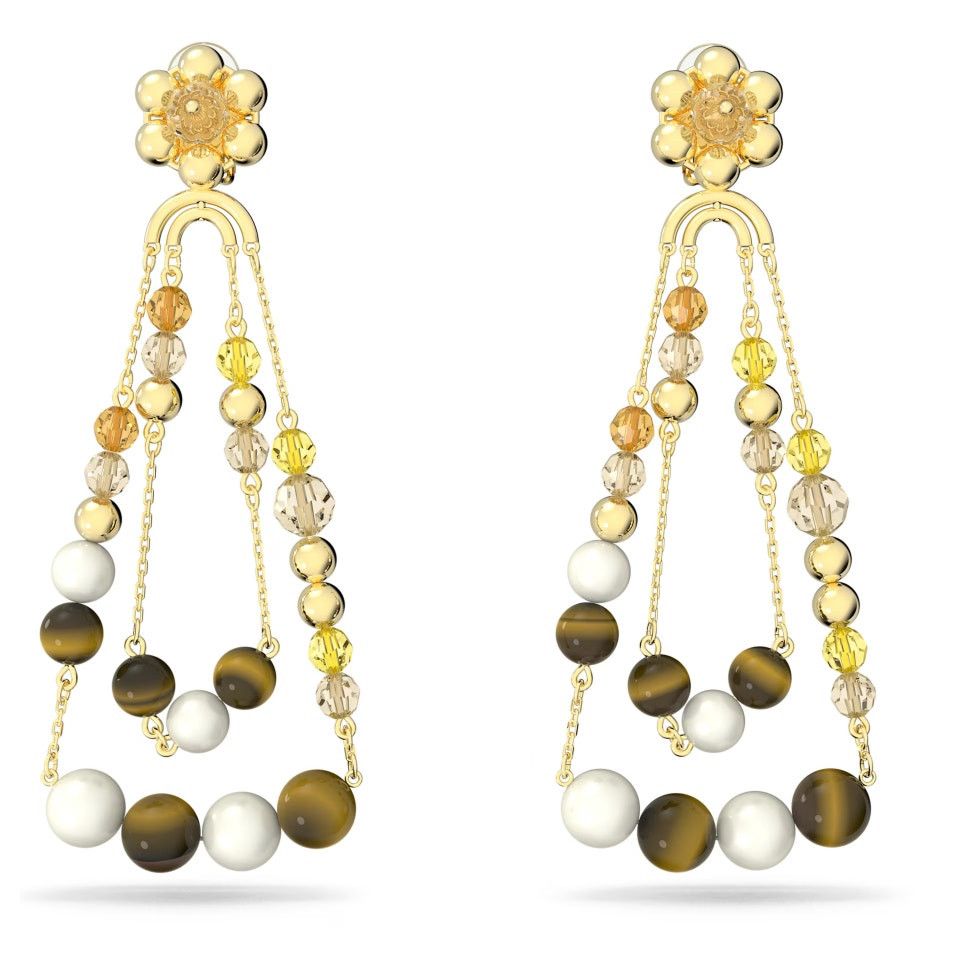 Swarovski Swarovski Somnia drop earrings Clips Chandelier, Extra long Size ONE SIZE - 11 Thumbnail