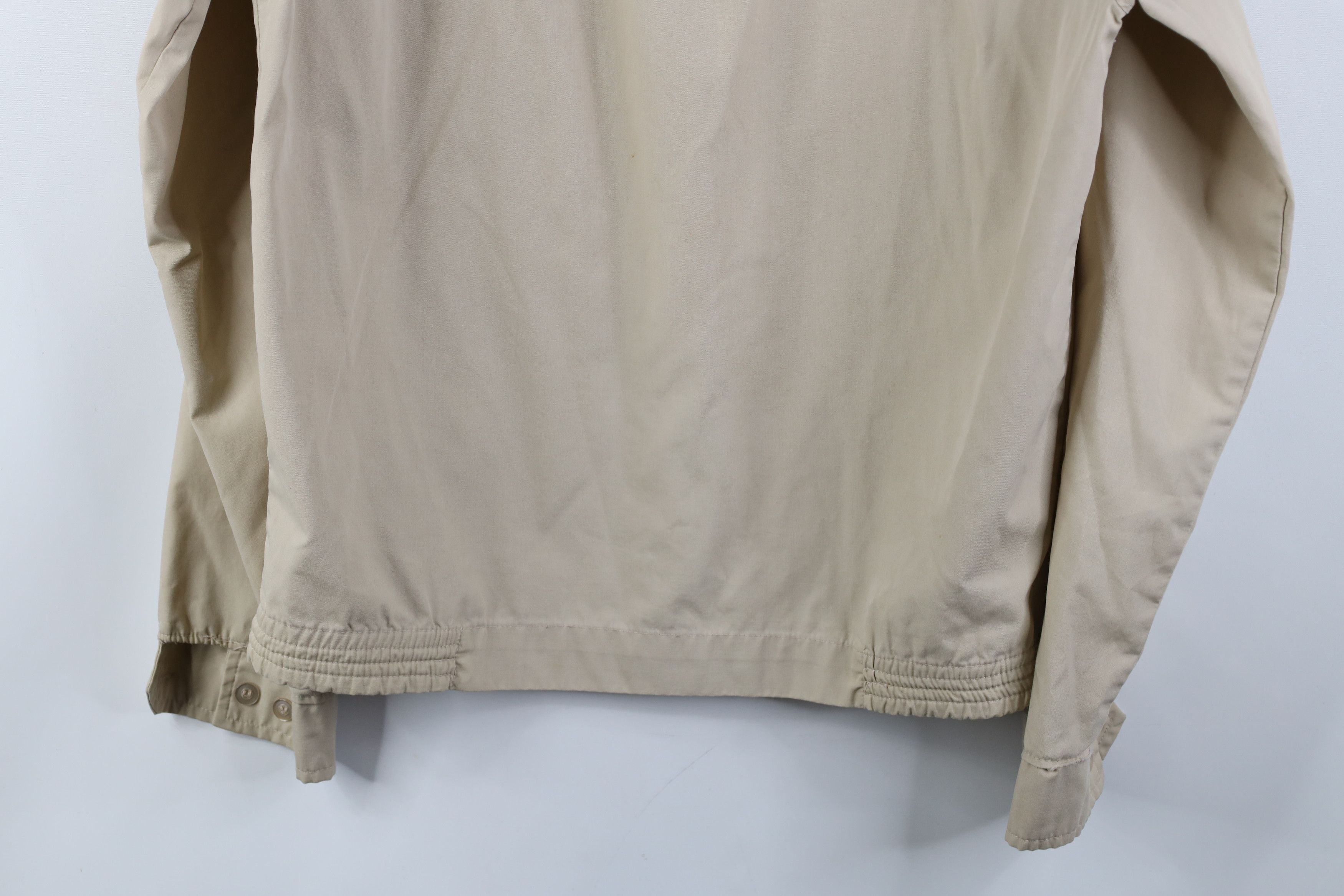 Vintage Vintage 70s Streetwear Cafe Racer Bomber Jacket Khaki Tan Size US M / EU 48-50 / 2 - 16 Thumbnail