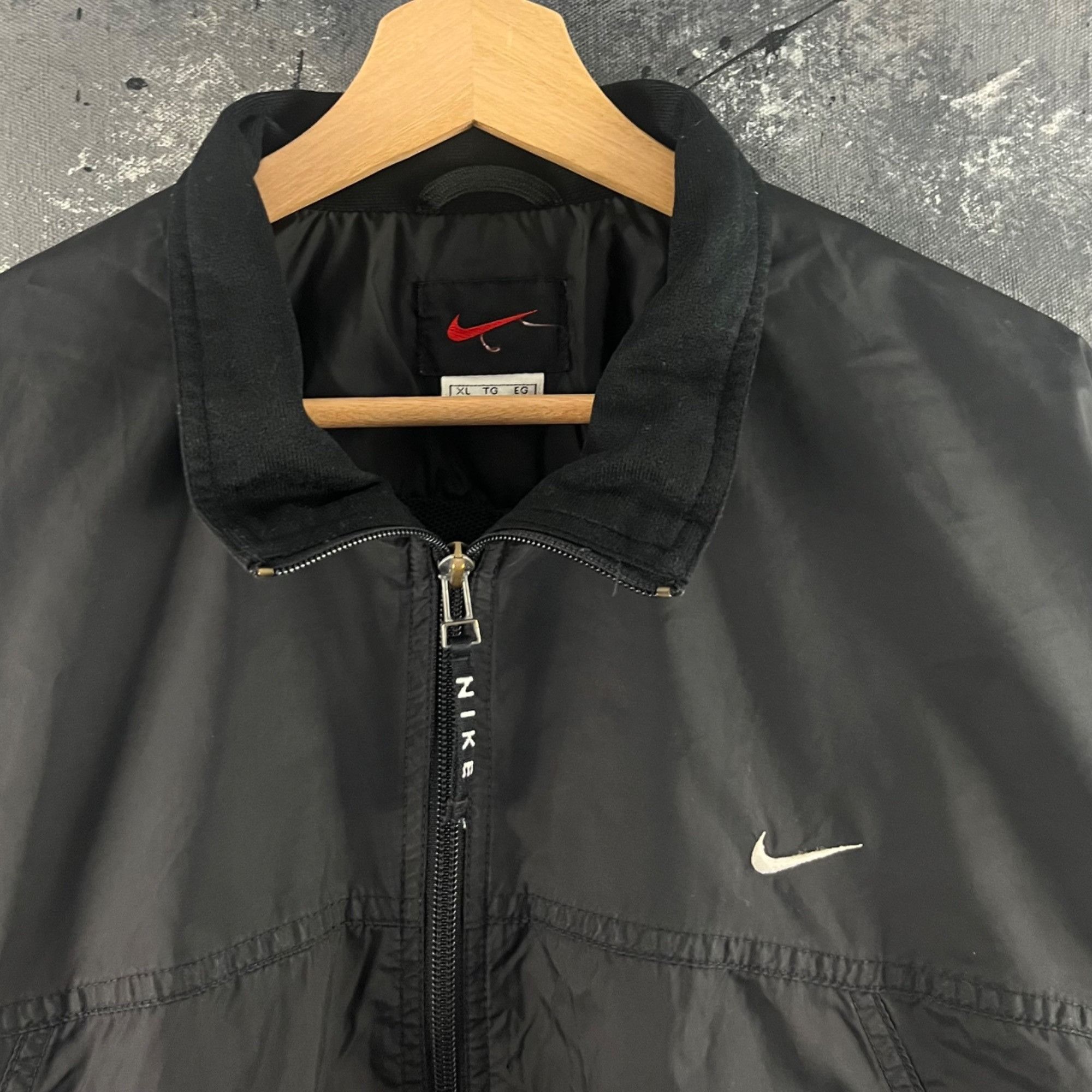 Nike × Vintage Vintage 90’s Nike windbreaker Size US XL / EU 56 / 4 - 3 Thumbnail