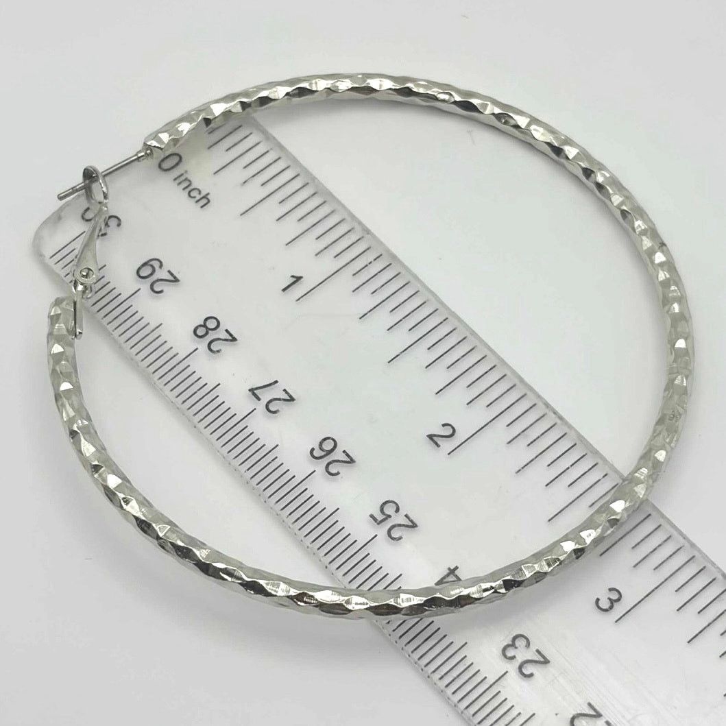 Other Silver Goddess Hoops Size ONE SIZE - 4 Thumbnail