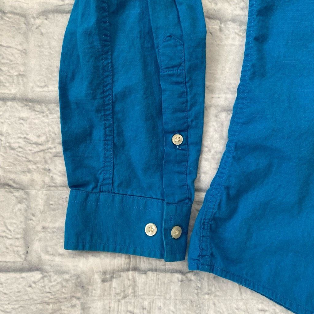 H&M H&M men M Longsleeve button down dress shirt blue Size US M / EU 48-50 / 2 - 2 Thumbnail