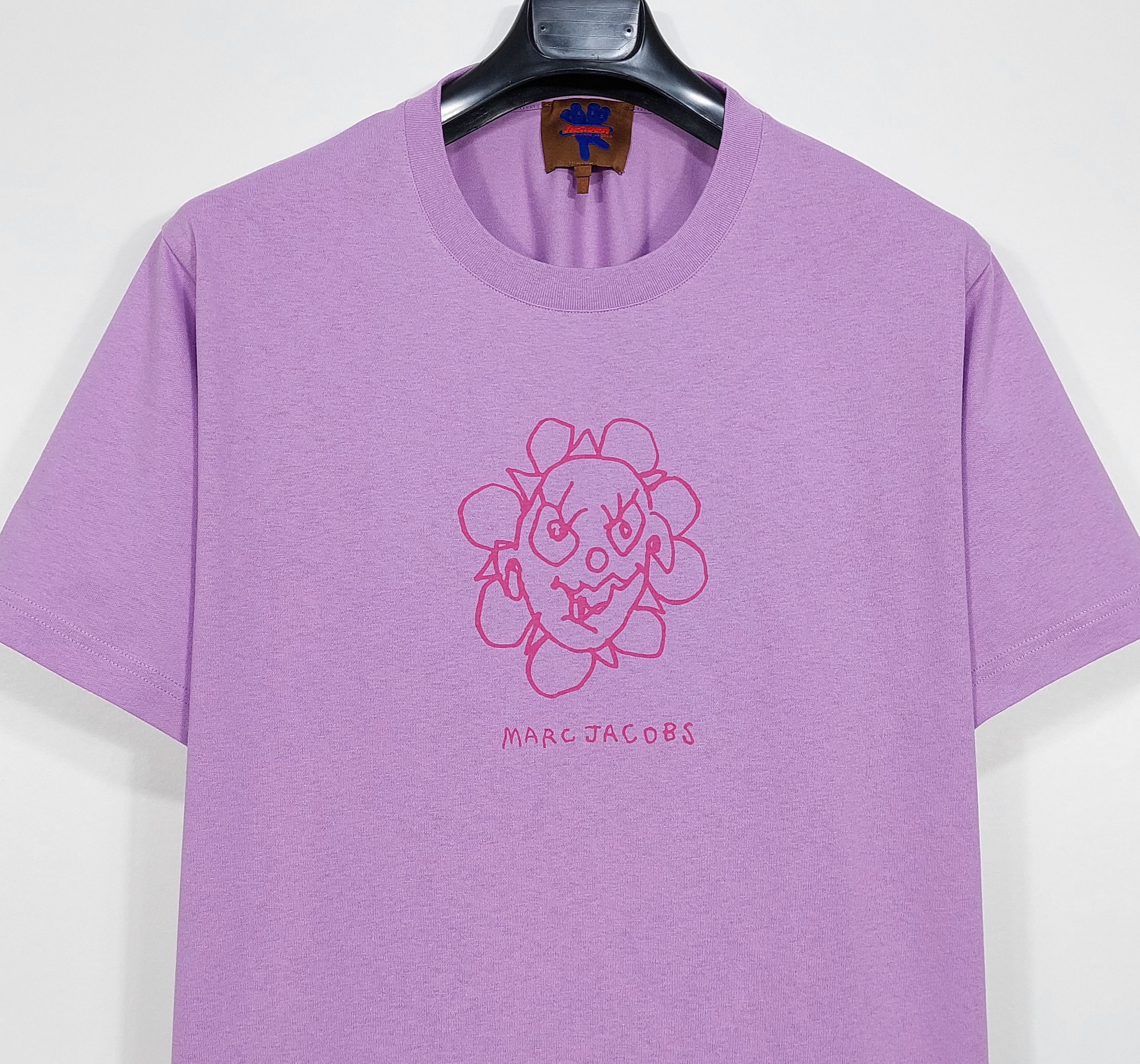 Heaven by Marc Jacobs crazy daisy tshirt - lilac L Size US L / EU 52-54 / 3 - 8 Thumbnail