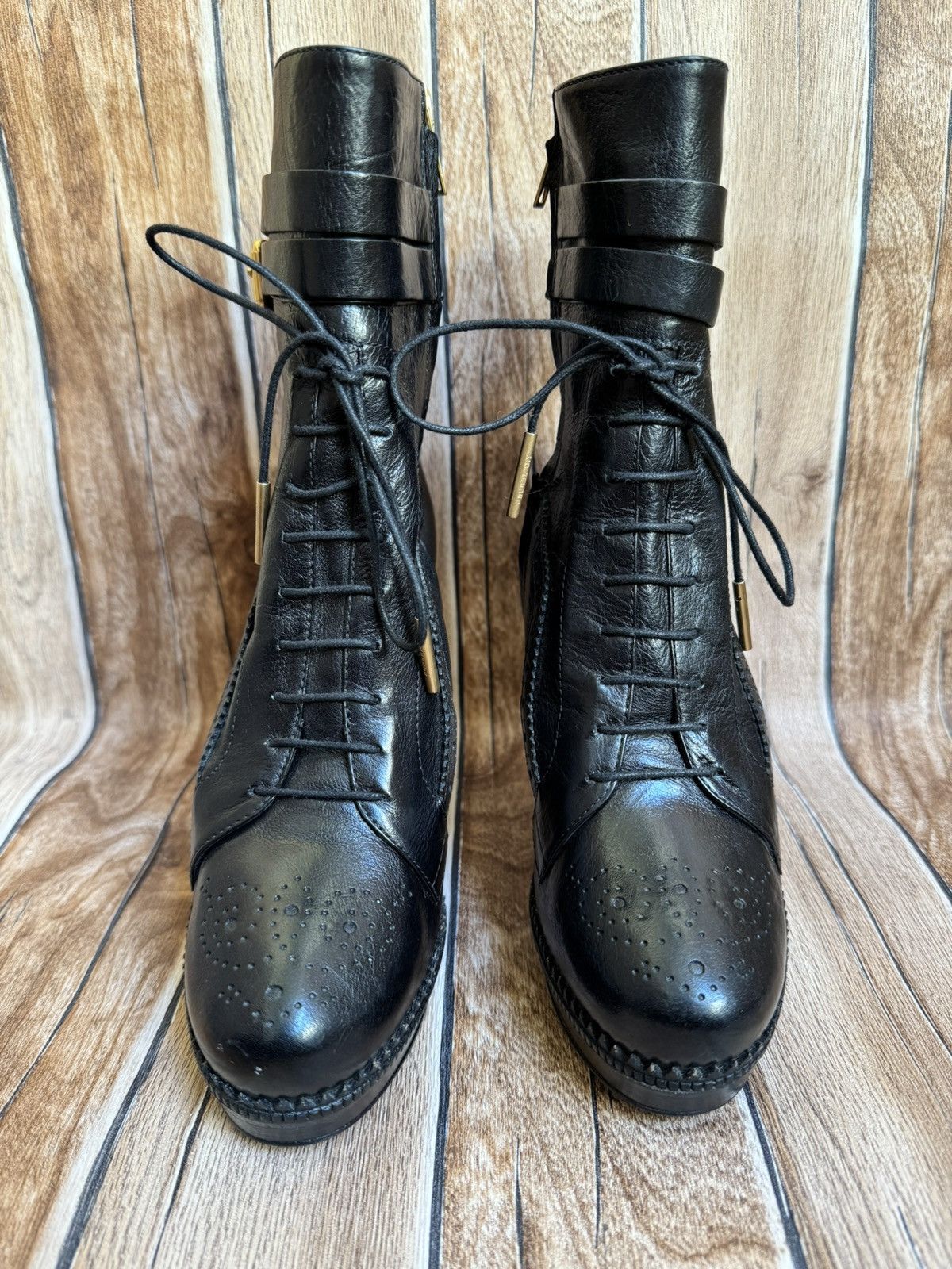 platform ankle boots