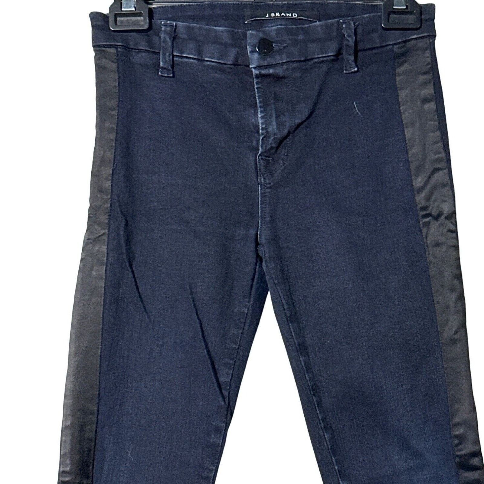J Brand J Brand Jeans Womens 27 Devin Skinny Dark Wash Bluebird Size 27" / US 4 / IT 40 - 5 Thumbnail