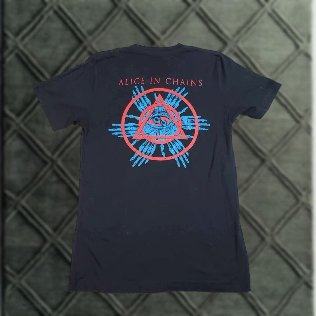 Doublet Alice In Chains T Shirt Band Eyeball Double-Sided RARE Concert Adult Small Black Unisex Mens Womens Boys Girls Shirt Size US S / EU 44-46 / 1 - 1 Thumbnail