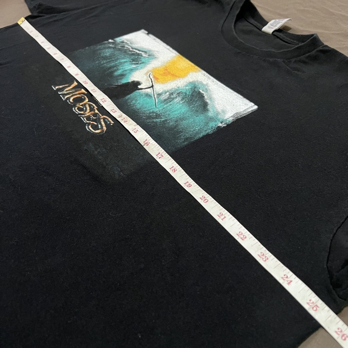 Gildan Moses Sight Movie Promo Jesus God Bible Holy Tee 2XL Size US XXL / EU 58 / 5 - 5 Thumbnail