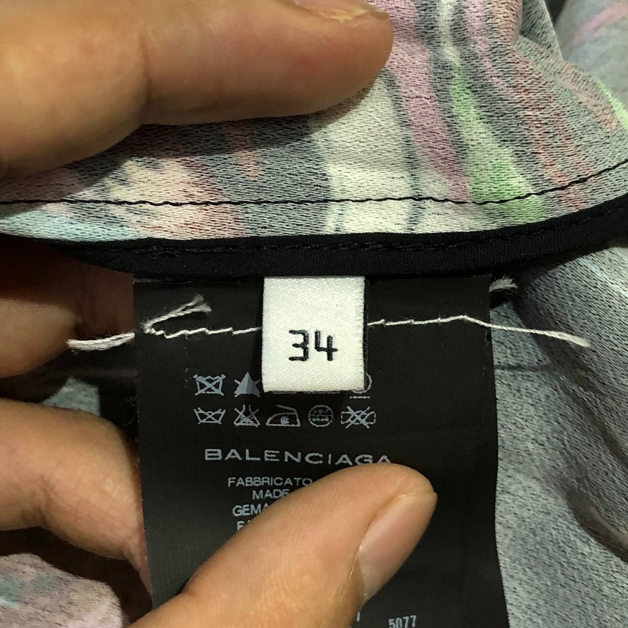Balenciaga Balenciaga Neon Woodland Blouse Size XS / US 0-2 / IT 36-38 - 10 Thumbnail