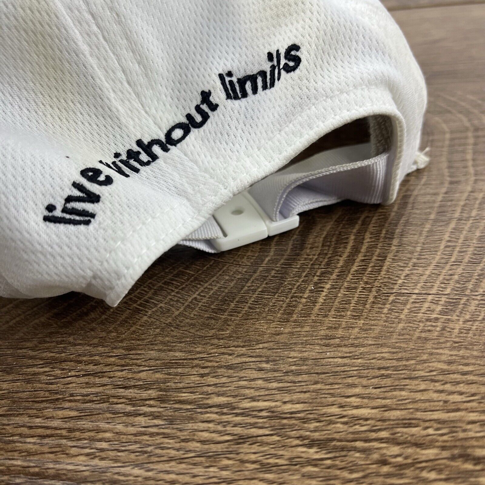 Other Life Without Limits Hat White Cap Hat Adjustable Hat White A Size ONE SIZE - 9 Thumbnail