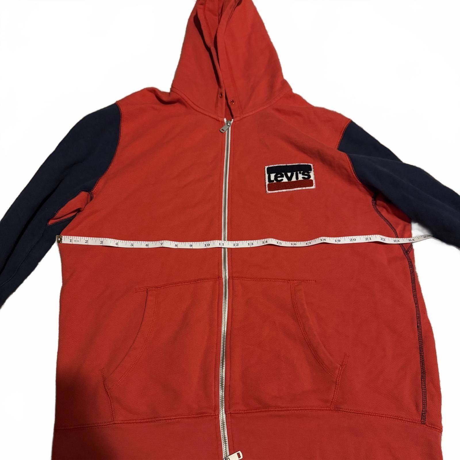 Levi's Red Levi's Zip Up Hoodie Size XL Size US XL / EU 56 / 4 - 1 Thumbnail