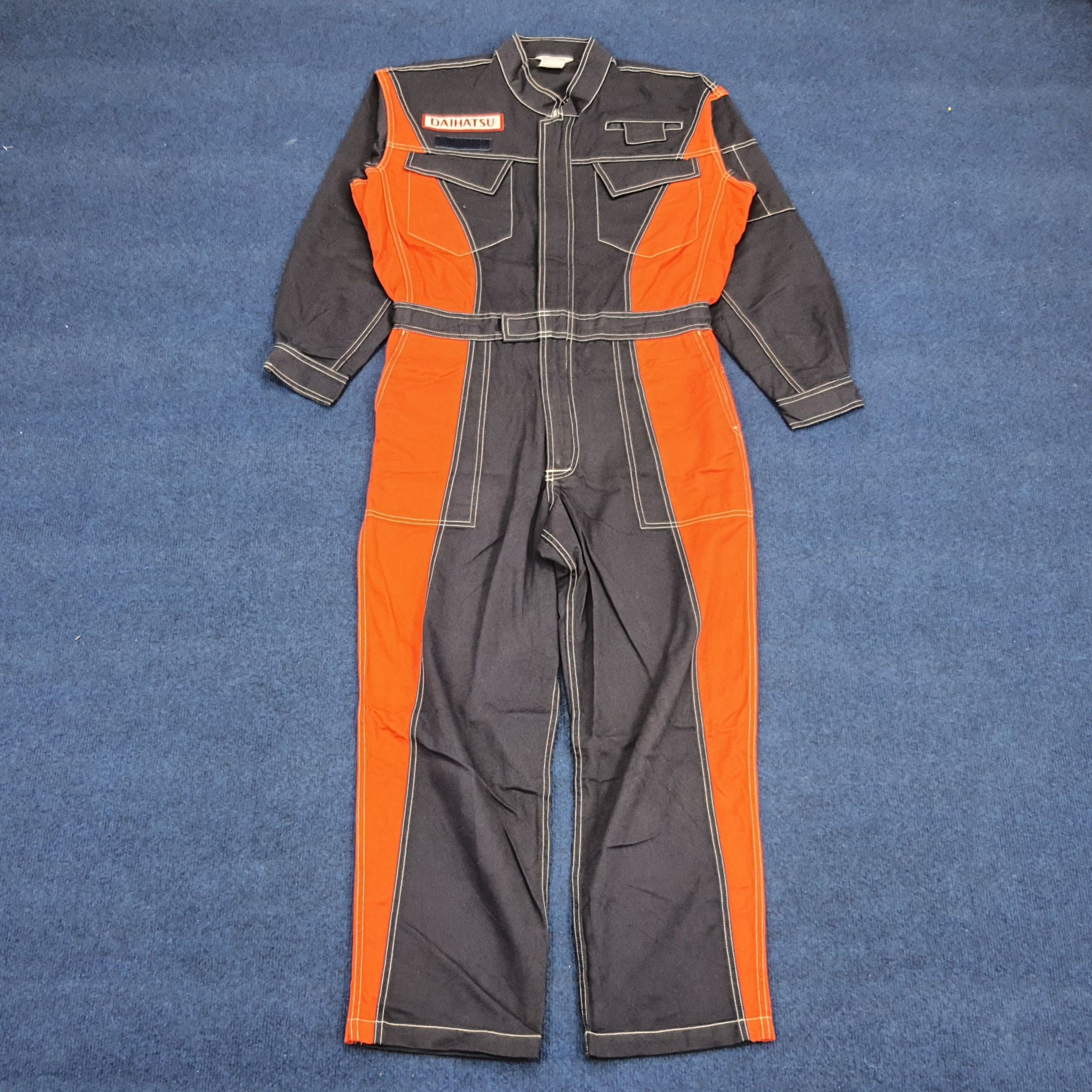 Japanese Brand × Vintage Vintage DAIHATSU Japanese Motorsports Brand Coverall Size US L / EU 52-54 / 3 - 4 Thumbnail
