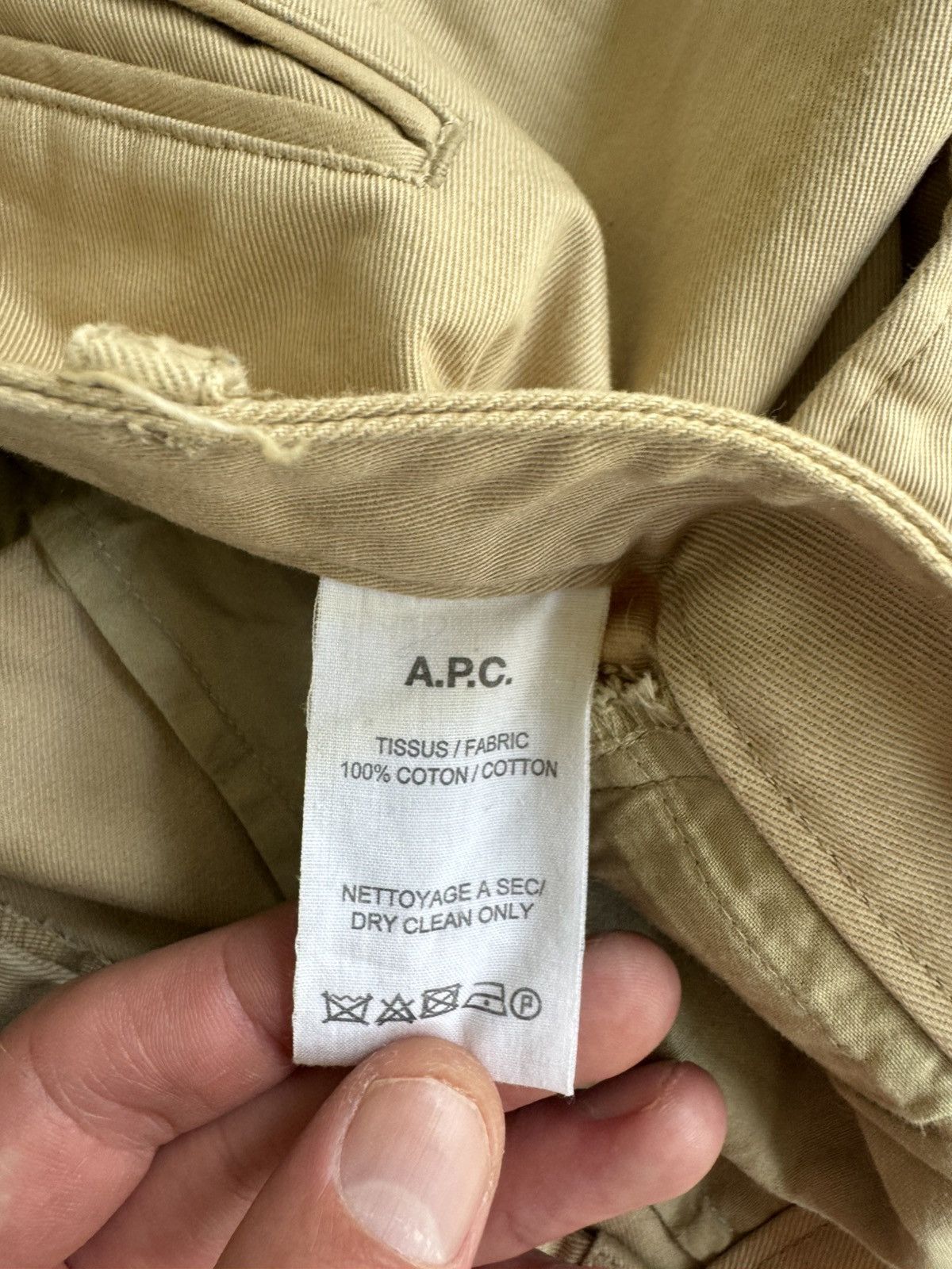 A.P.C. A.P.C Men’s Chino Pants (32) Size US 32 / EU 48 - 3 Thumbnail