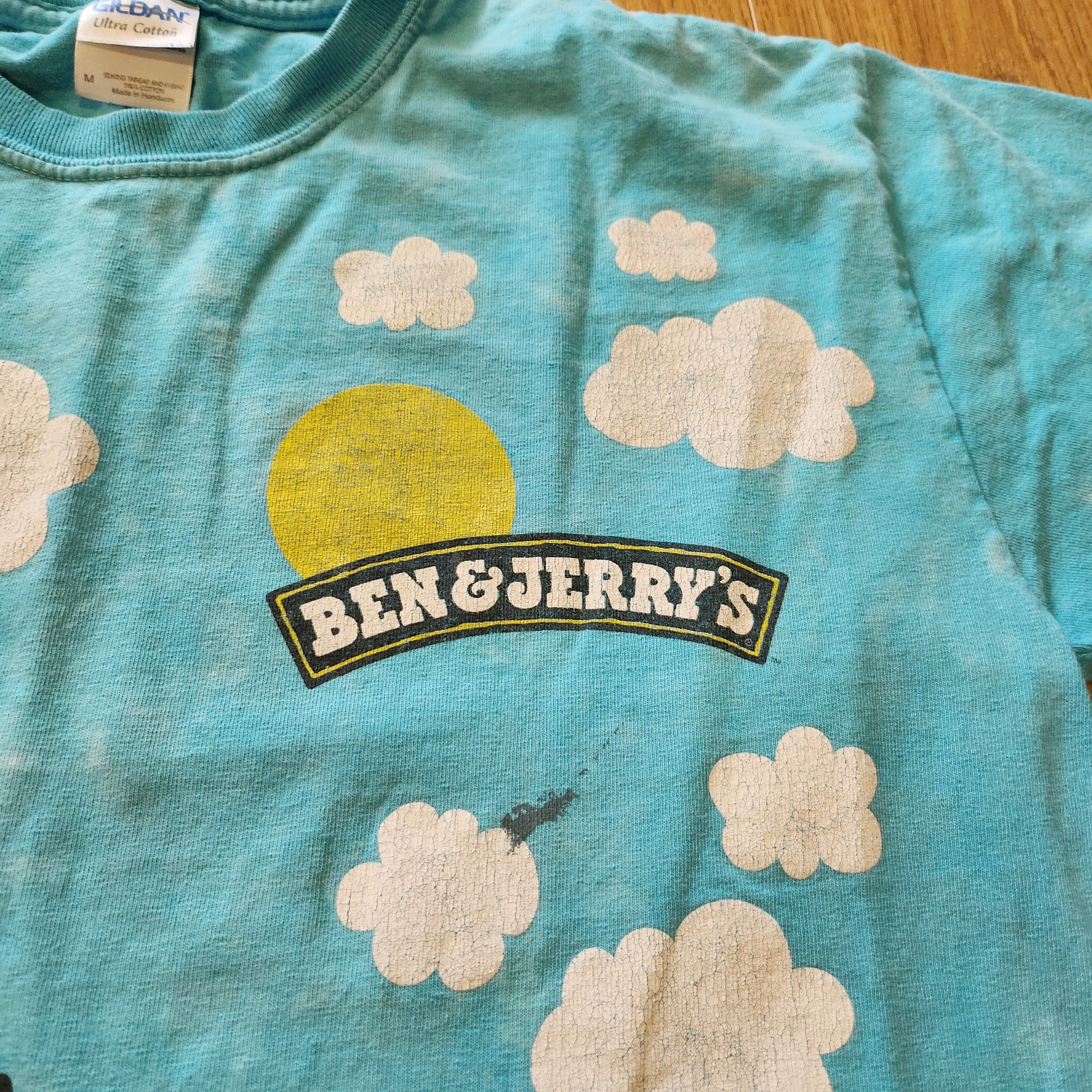 Gildan × Vintage Ben & Jerry’s Euphoria T-Shirt Sz S Nike SB Chunky Dunky Size US M / EU 48-50 / 2 - 4 Thumbnail