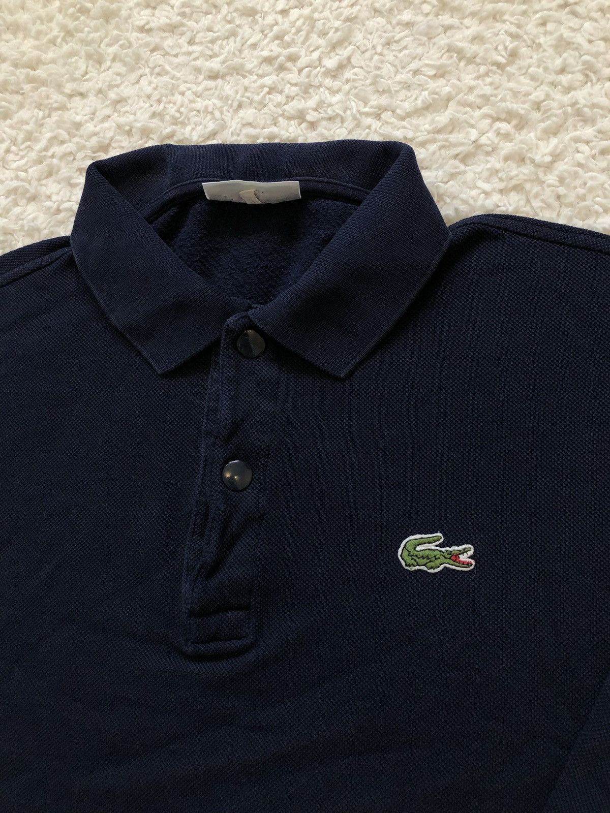 Lacoste × Vintage Sweatshirt Lacoste Vintage 90’s Polo Size US M / EU 48-50 / 2 - 2 Thumbnail
