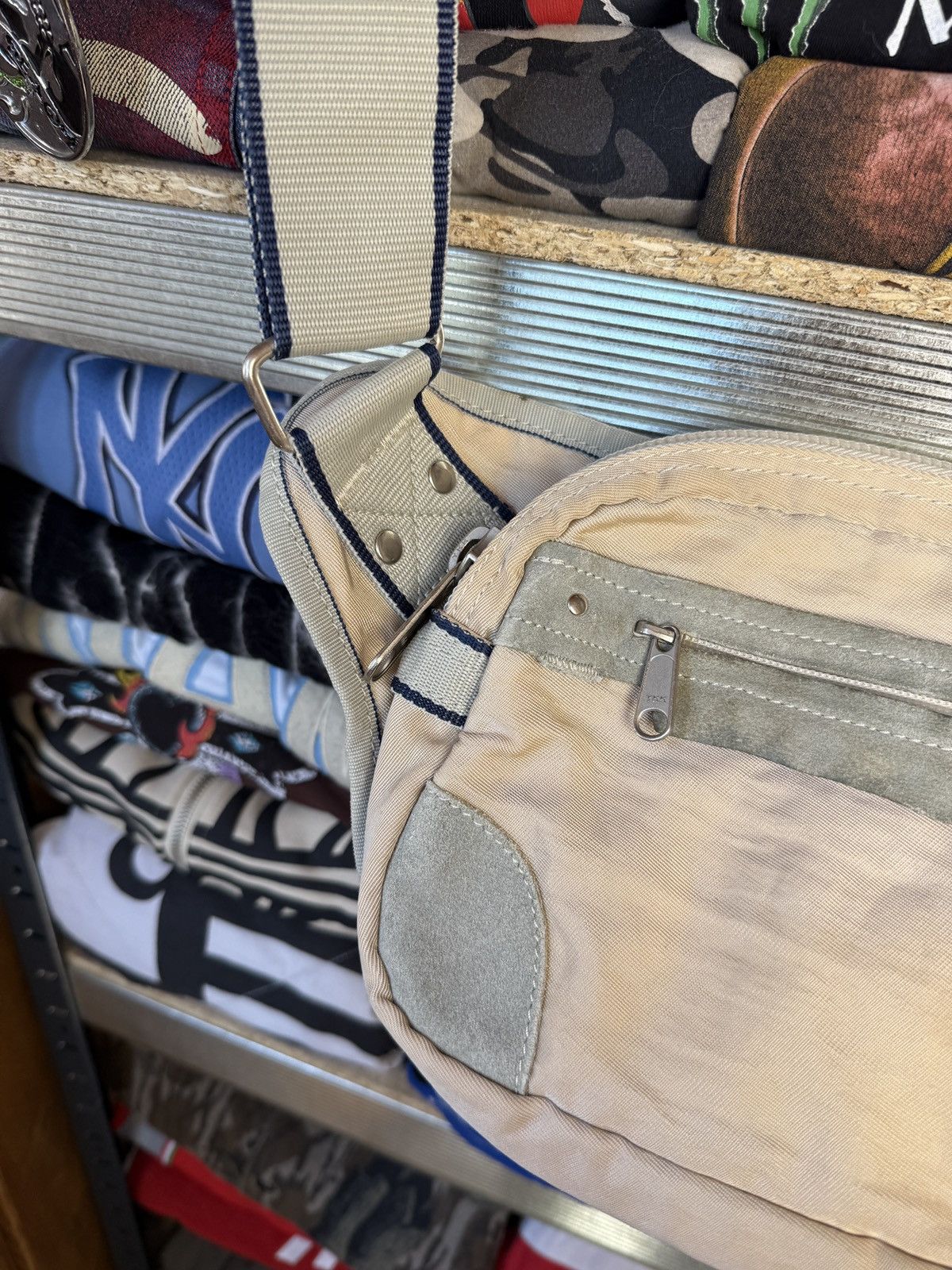 Diesel Vintage 2000s Diesel Spare Parts Beige Nylon Crossbody Bag Size ONE SIZE - 4 Thumbnail