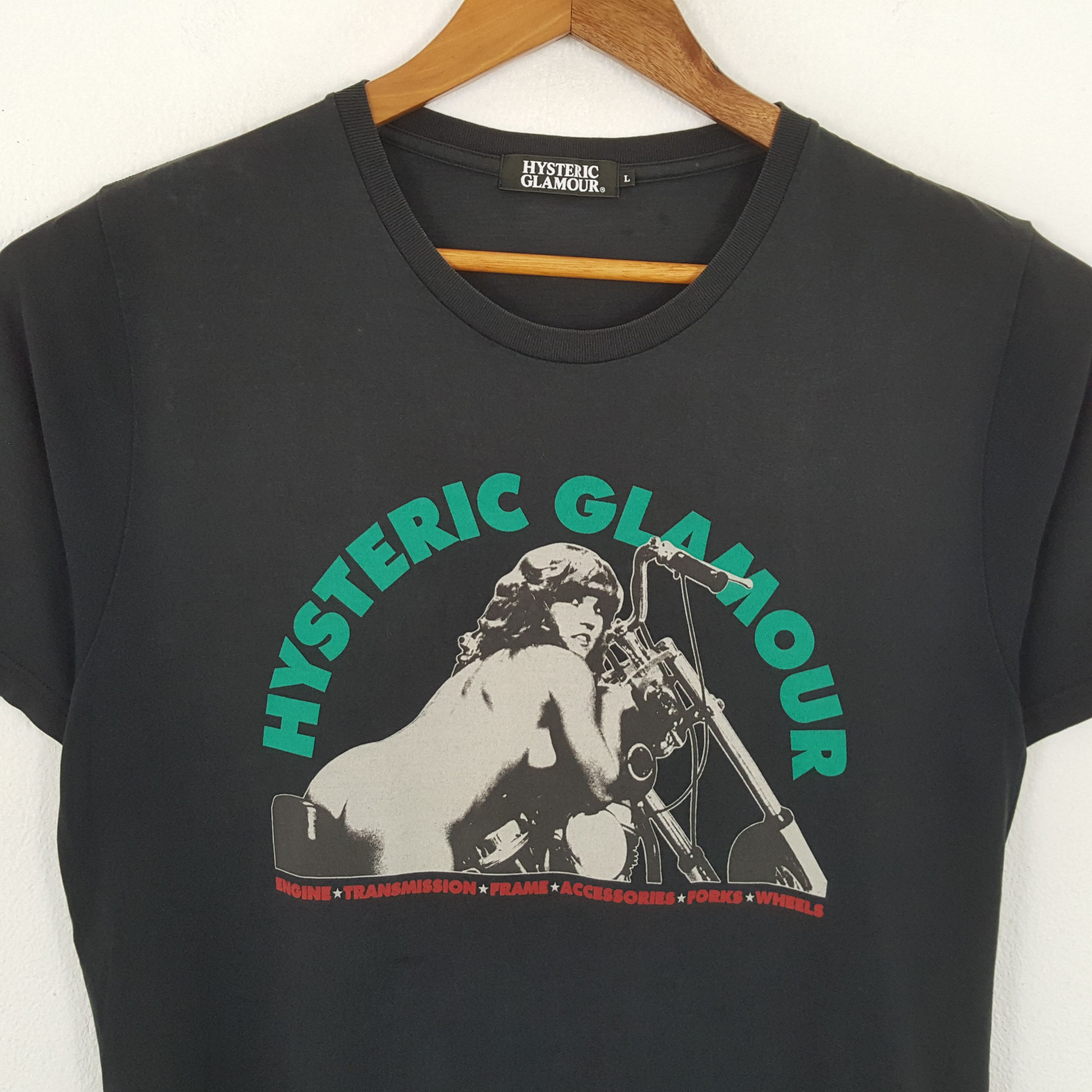 Hysteric Glamour Vintage HYSTERIC GLAMOUR Japanese Fashion Brand T-Shirts Size US M / EU 48-50 / 2 - 2 Thumbnail