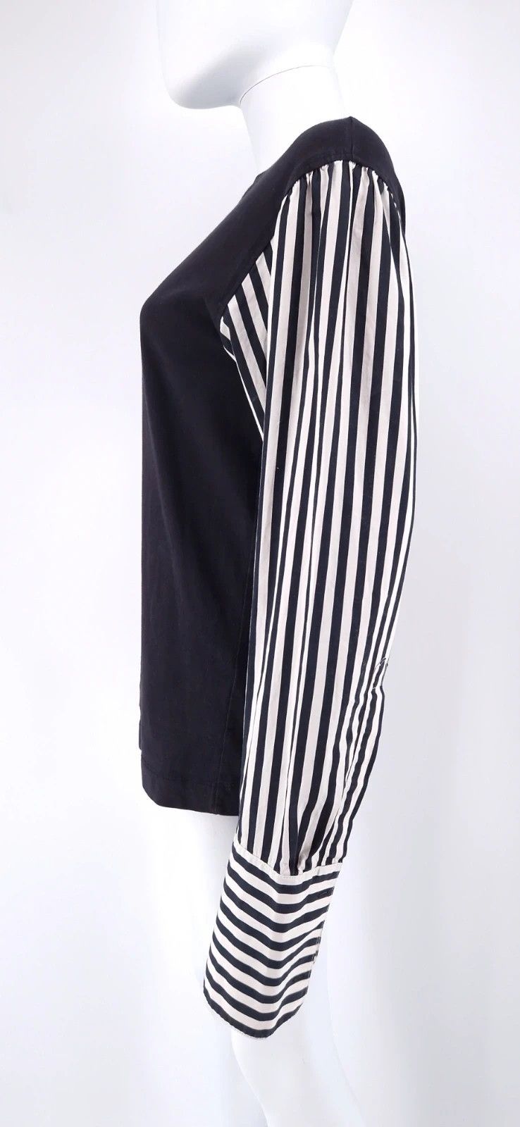 Dries Van Noten Unisex Statement Sleeve Cotton Top Size US XS / EU 42 / 0 - 5 Thumbnail