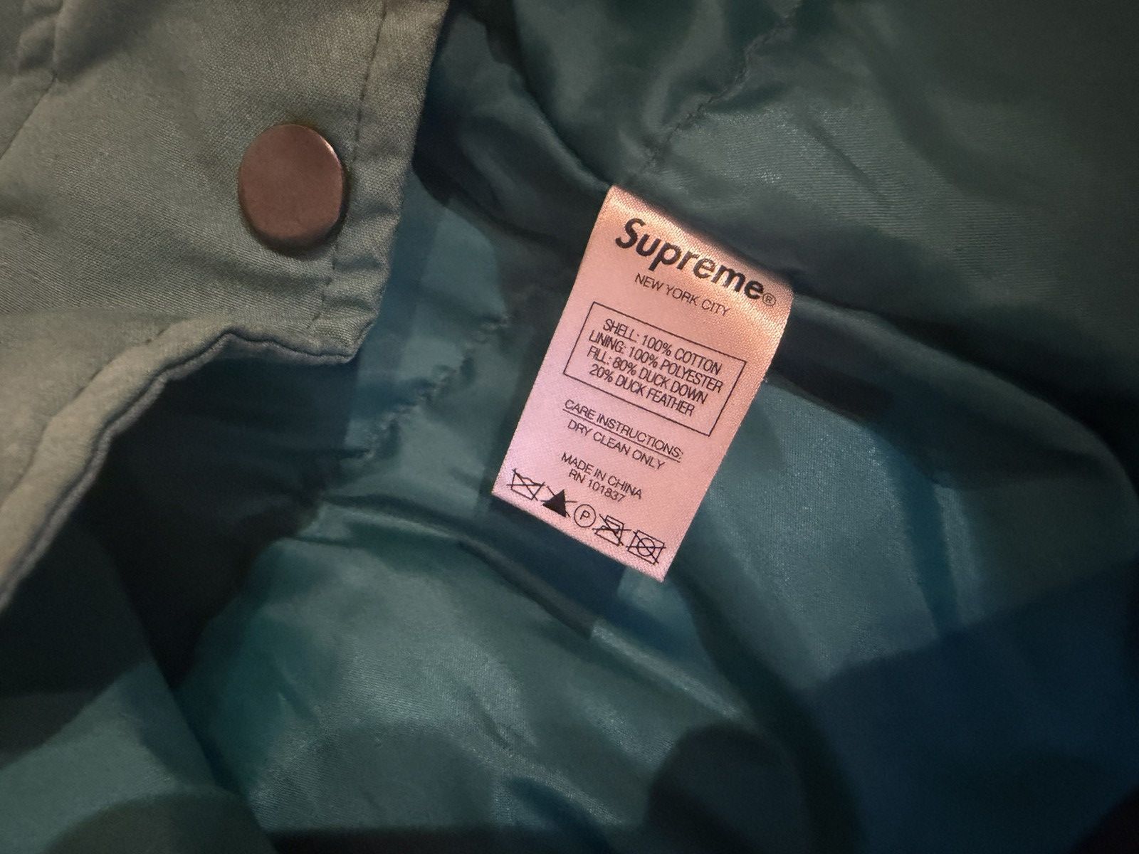 Supreme Supreme Puffer Jacket Fuck Down Jacket FW19 Size US M / EU 48-50 / 2 - 14 Thumbnail