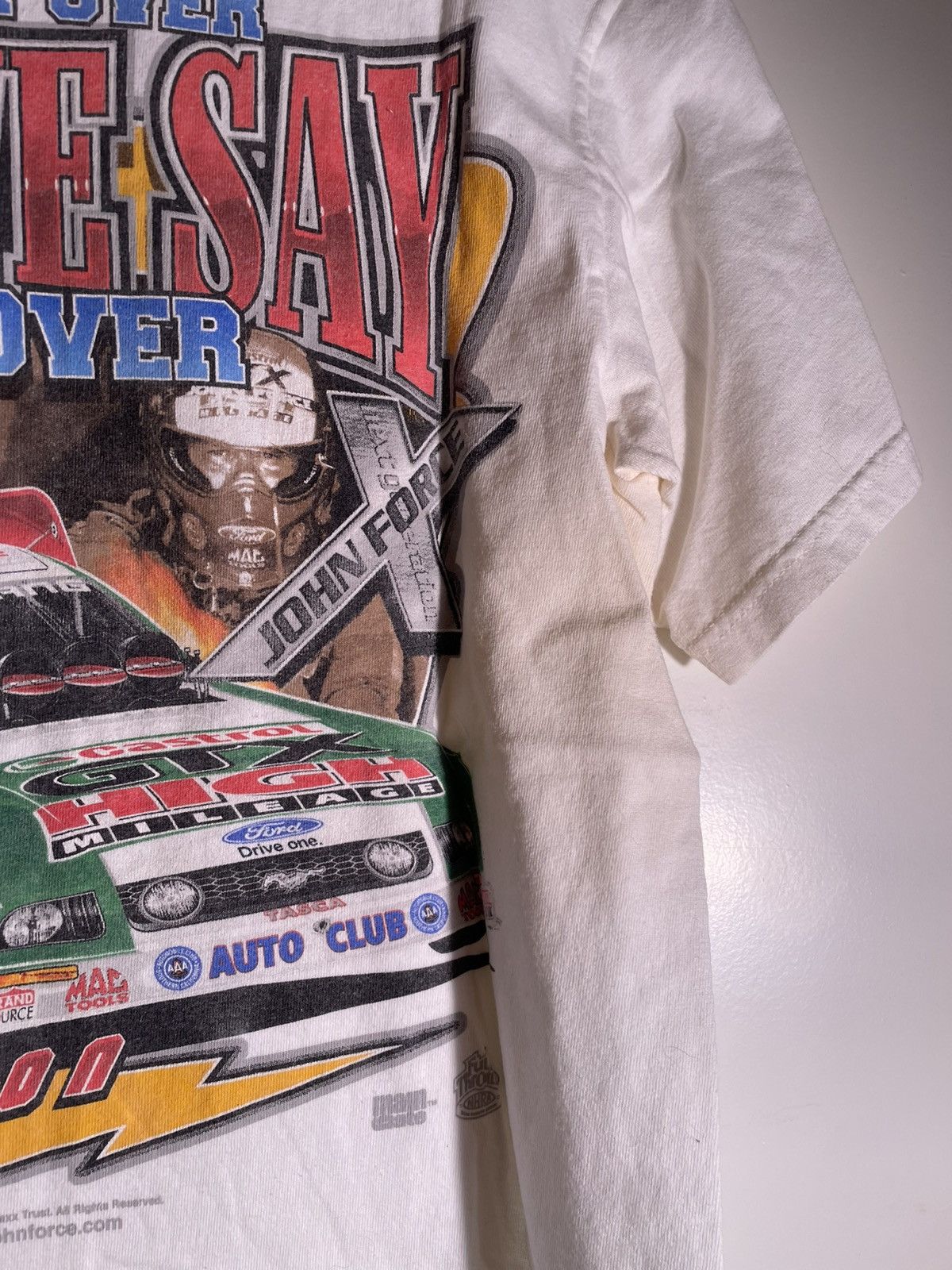 Vintage 2000’s Y2K VTG Vintage John Force 14 NASCAR Race Car Shirt Size US S / EU 44-46 / 1 - 4 Thumbnail