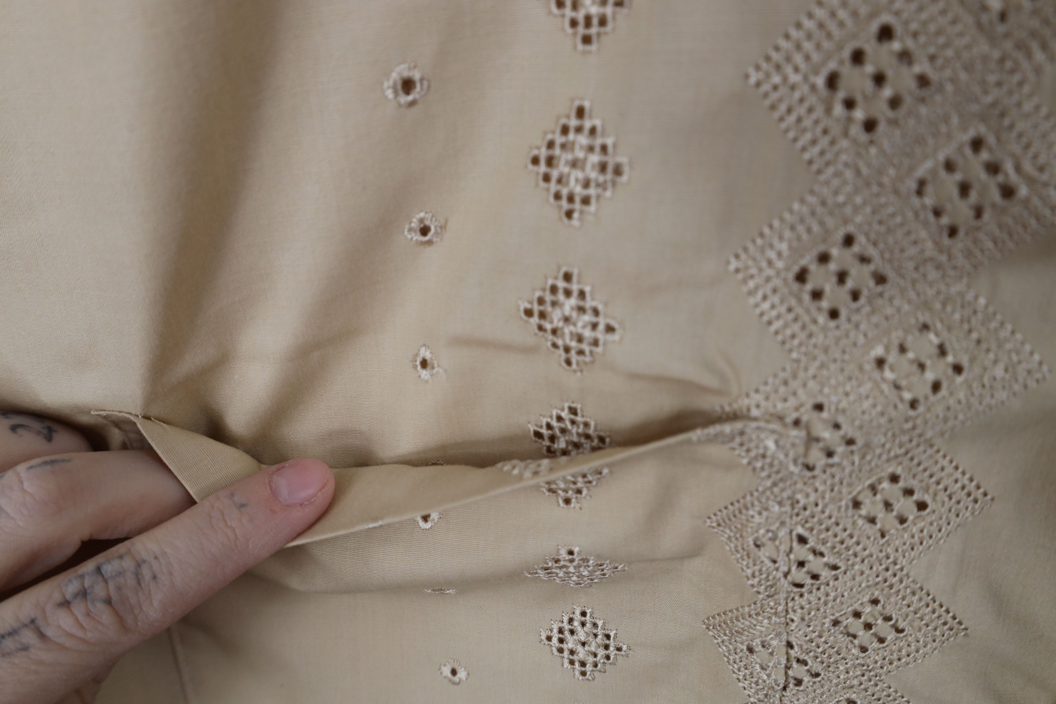 Vintage Vintage 60s 70s Rockabilly Knit Beach Wedding Button Shirt Size US M / EU 48-50 / 2 - 6 Thumbnail