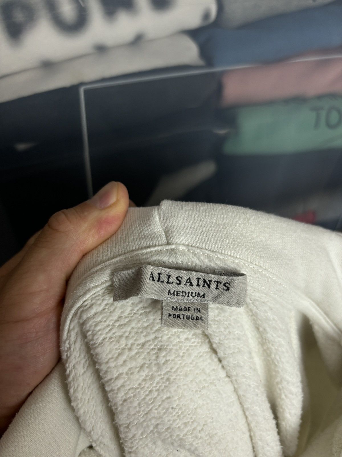 Allsaints × Designer AllSaints Hoodie Sweatshirt Size US M / EU 48-50 / 2 - 8 Thumbnail