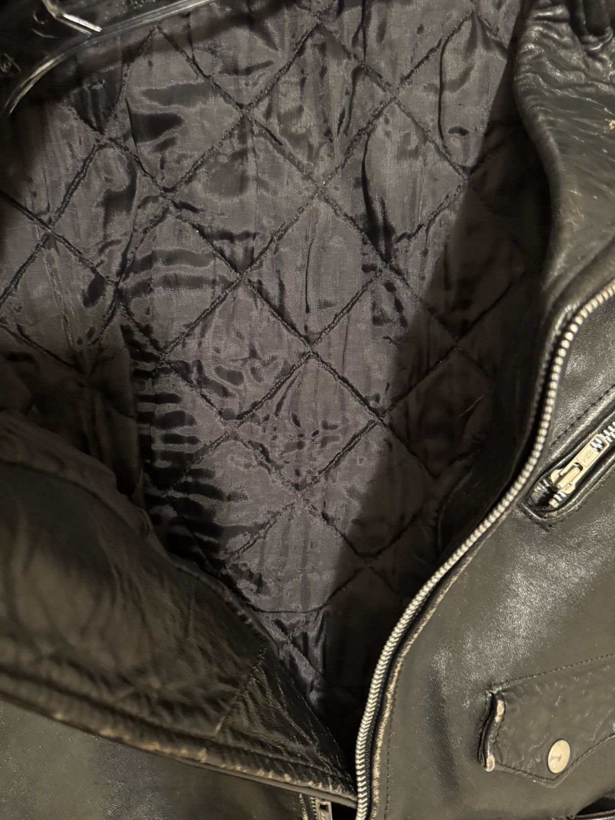 Vintage Leather Biker Jacket Size US M / EU 48-50 / 2 - 7 Thumbnail