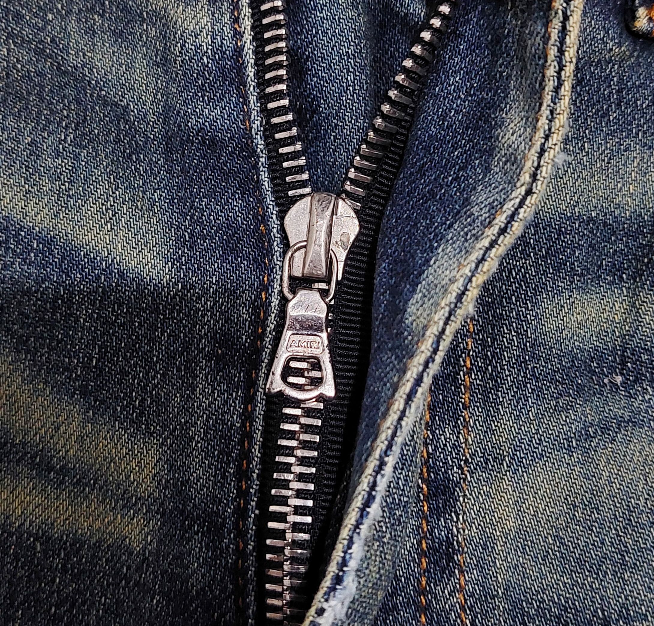Amiri Amiri Stack Jean - Indigo Size US 30 / EU 46 - 5 Thumbnail