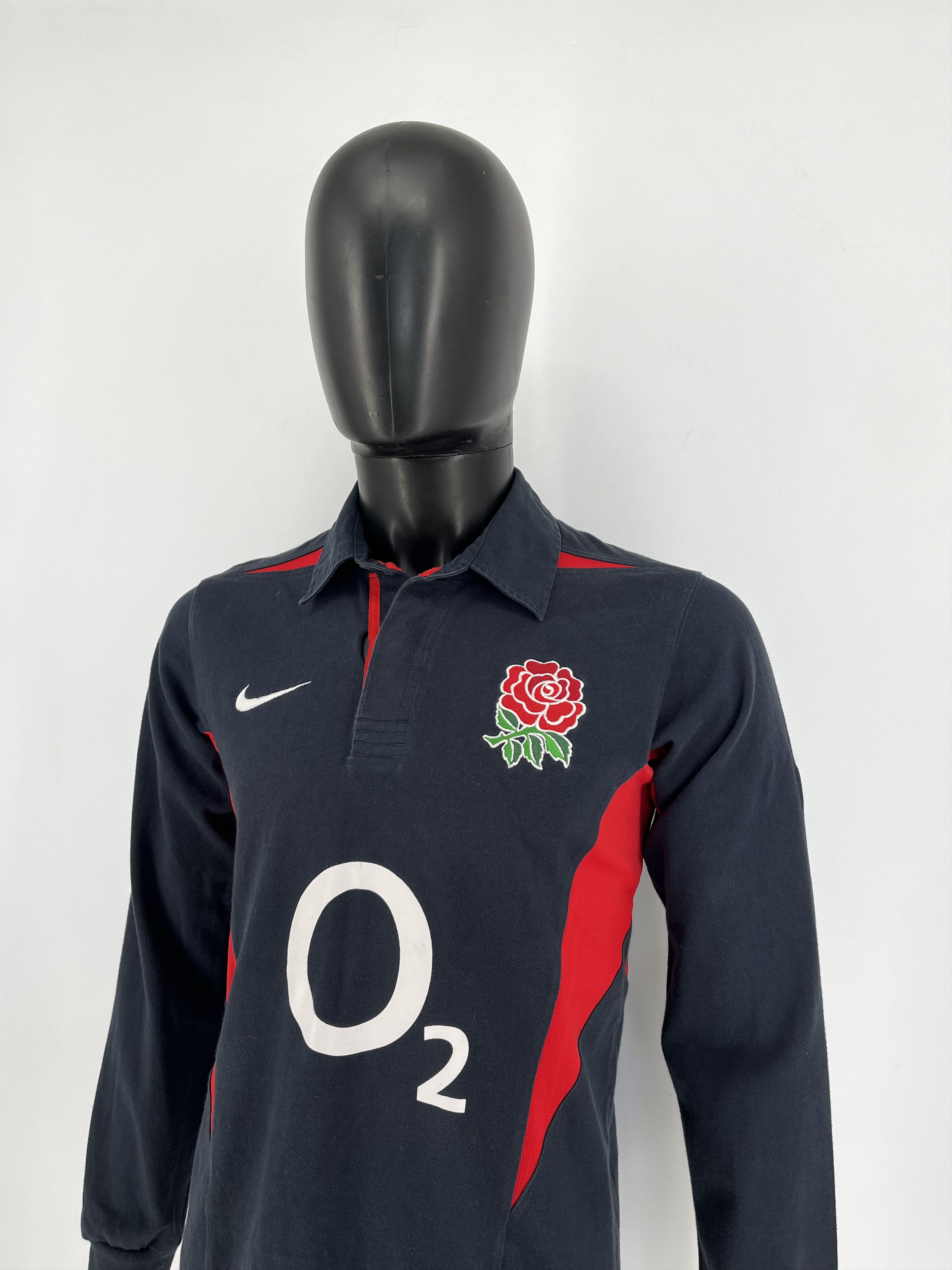 Vintage Vintage Nike England Rugby Shirt y2k streetwear style Size US S / EU 44-46 / 1 - 8 Thumbnail